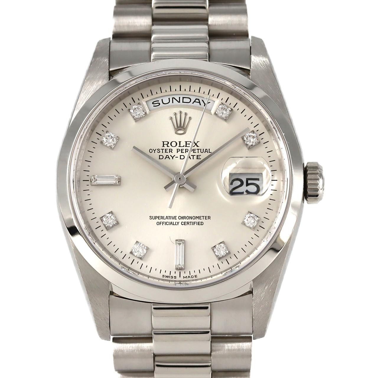 Rolex Rolex Rolex Day-Date PT Automatic Precious Metal Automatic 18206A DUTY FREE for USA Size ONE SIZE - 1 Thumbnail