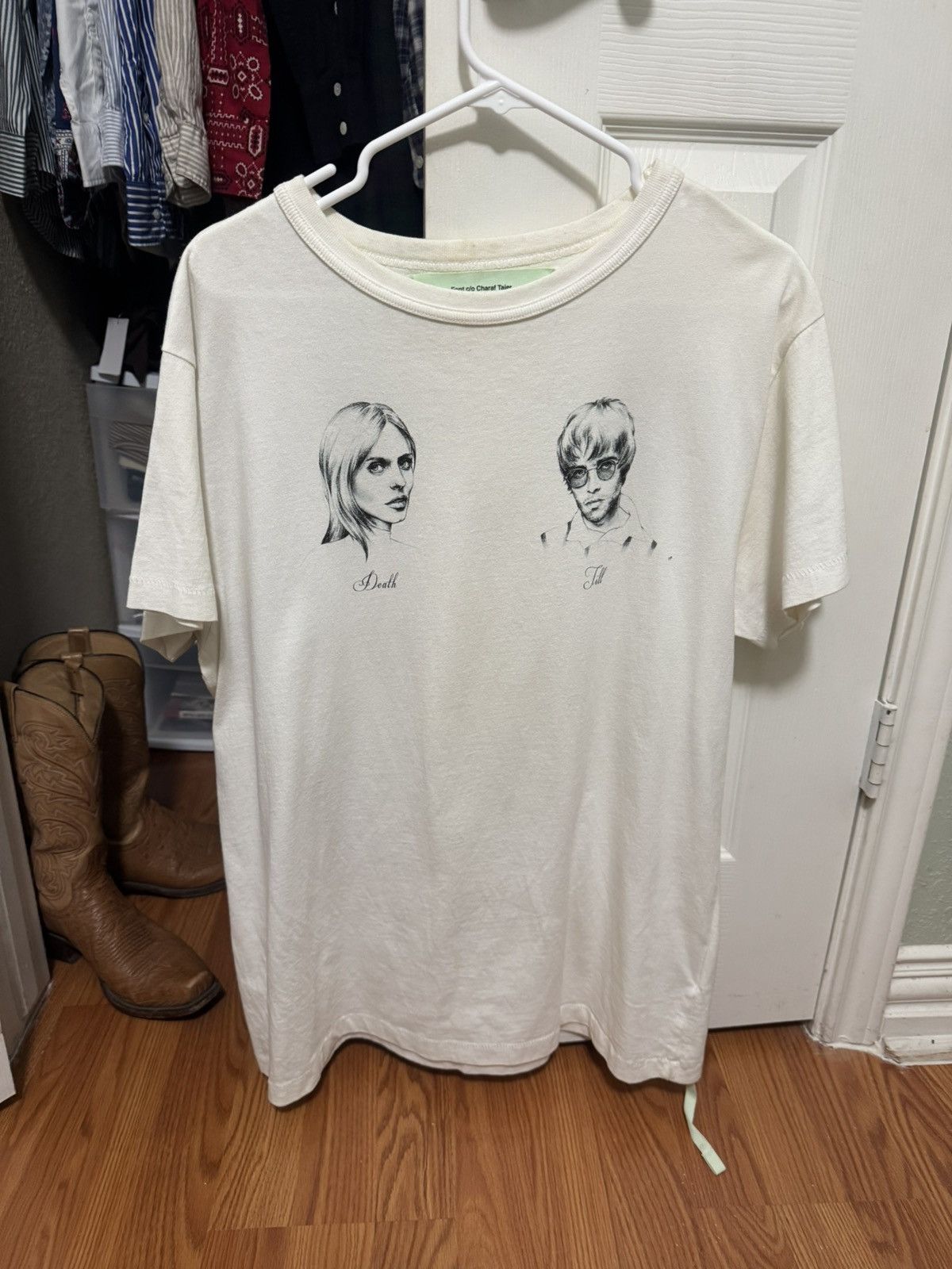Off-White Till death tee 2017 Size US S / EU 44-46 / 1 - 1 Thumbnail