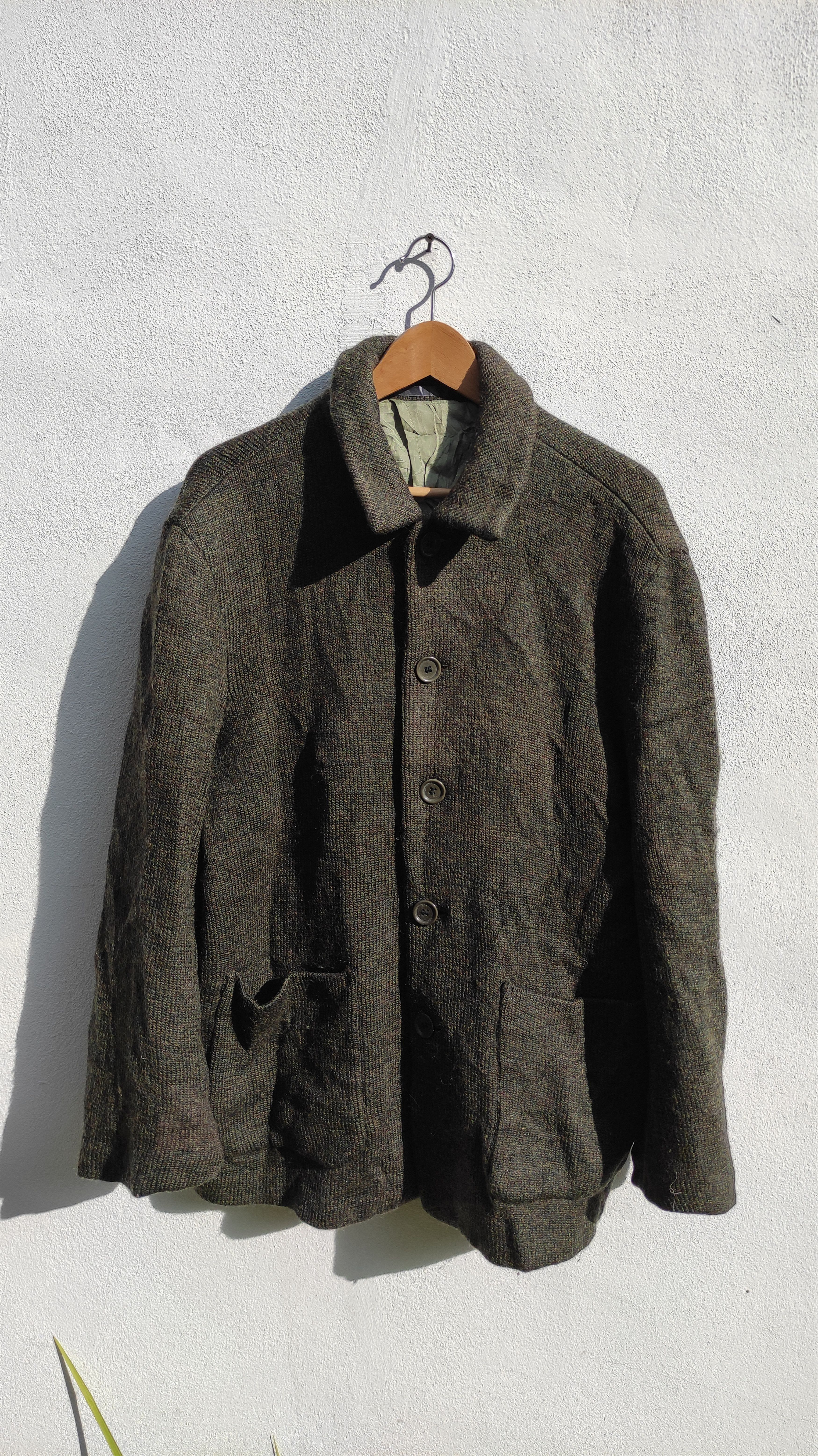 Paul Smith × Vintage Paul Smith Knitwear Jacket Size US L / EU 52-54 / 3 - 1 Thumbnail