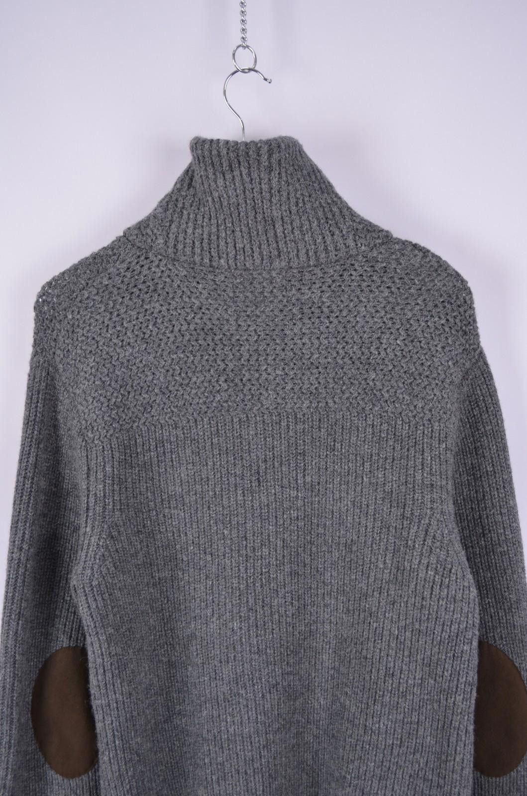 Fred Perry Fred Perry 100% Lambswool Knit Shawl Collar Sweater Size L Size US L / EU 52-54 / 3 - 12 Thumbnail