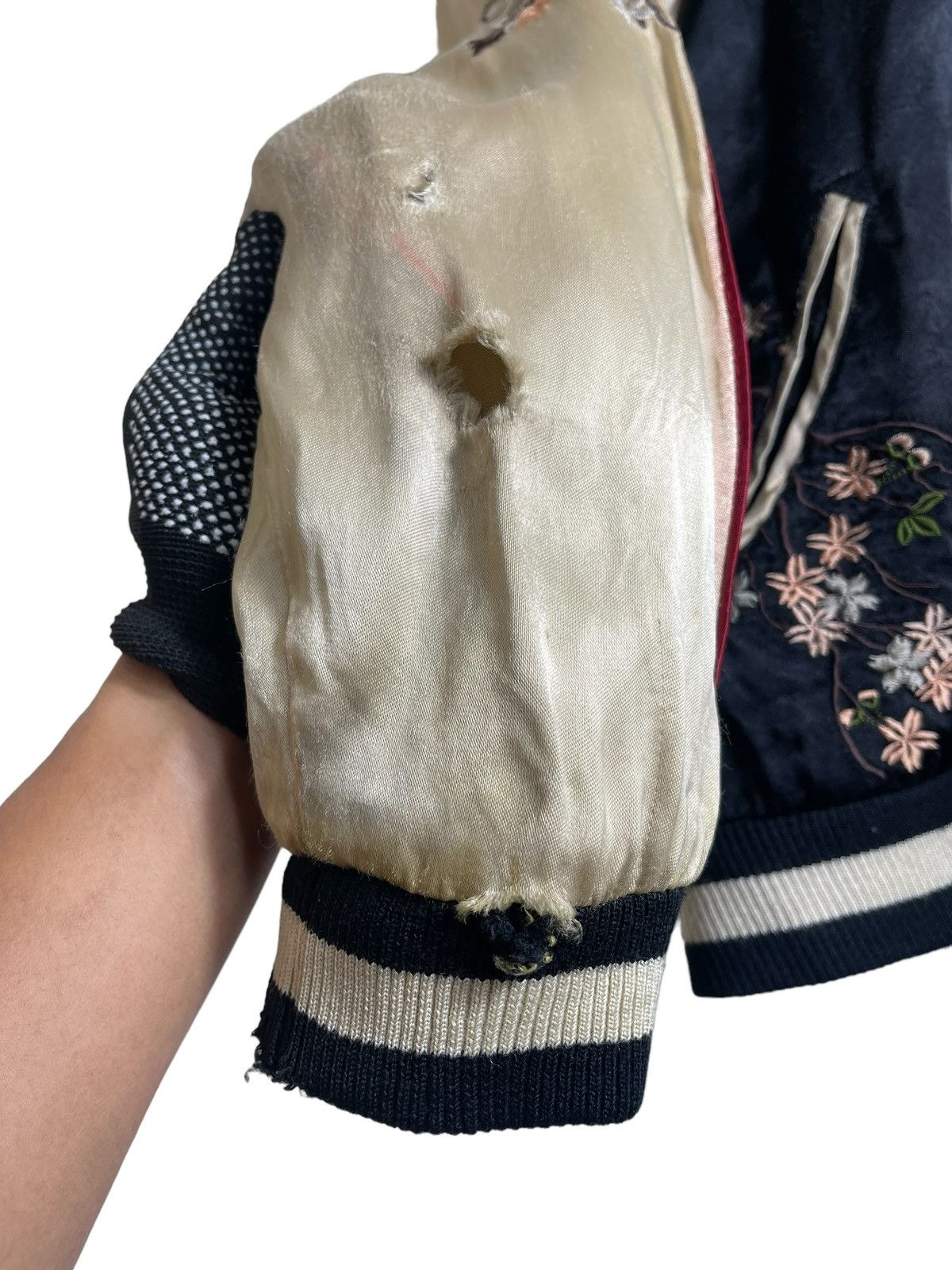 Japanese Brand × Vintage Vintage Japanese Brand Satori Sukajan reversible jacket Size US M / EU 48-50 / 2 - 11 Thumbnail
