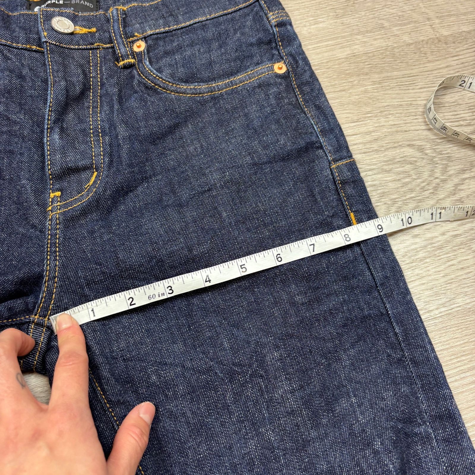 Purple × Purple Brand Purple Brand P001 Low Rise Skinny Denim Jeans Men's 30x31 Size US 30 / EU 46 - 8 Thumbnail
