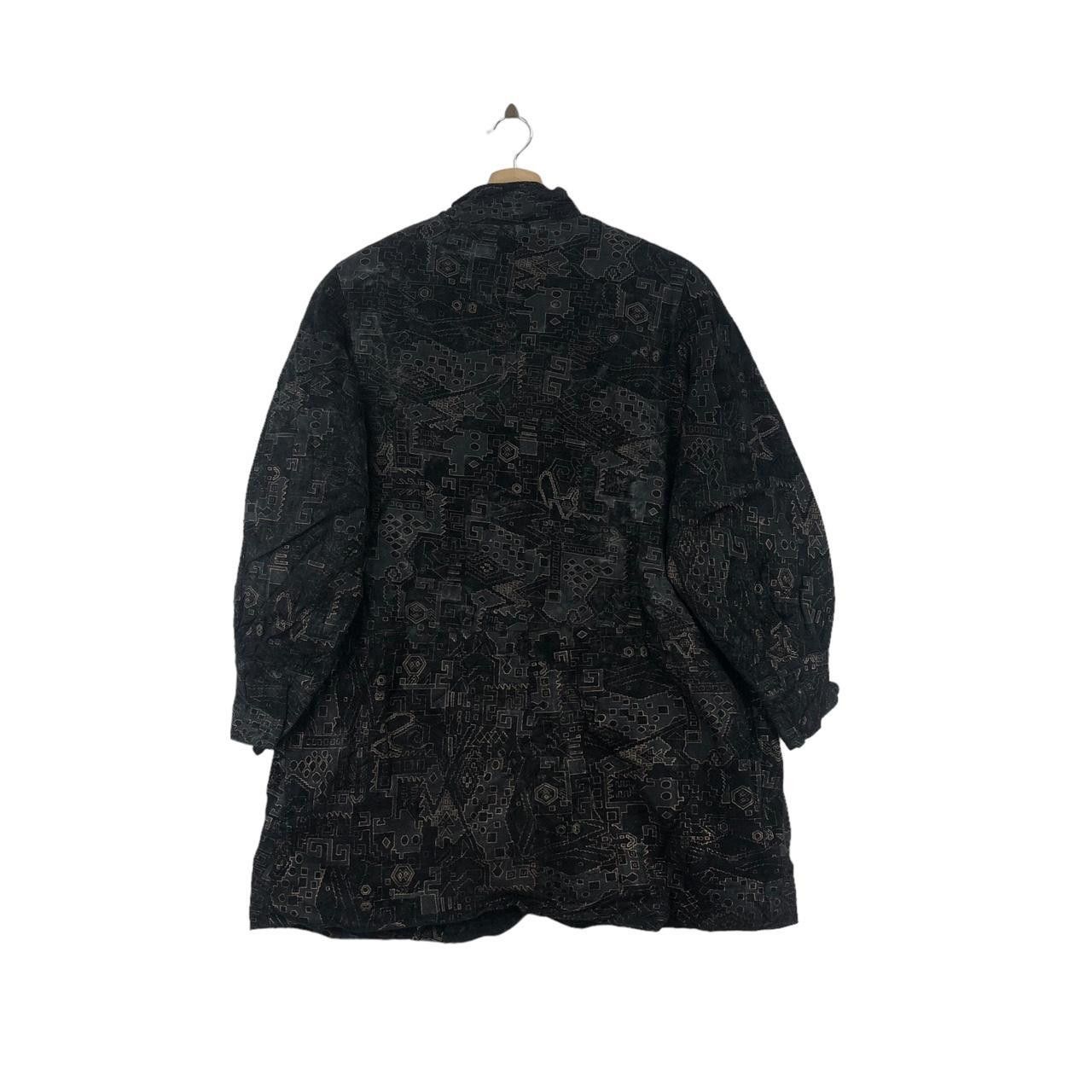 Vintage Vintage CELENA GORGEOUS MODE Art Suede Leather Jacket Parka Size M / US 6-8 / IT 42-44 - 2 Thumbnail