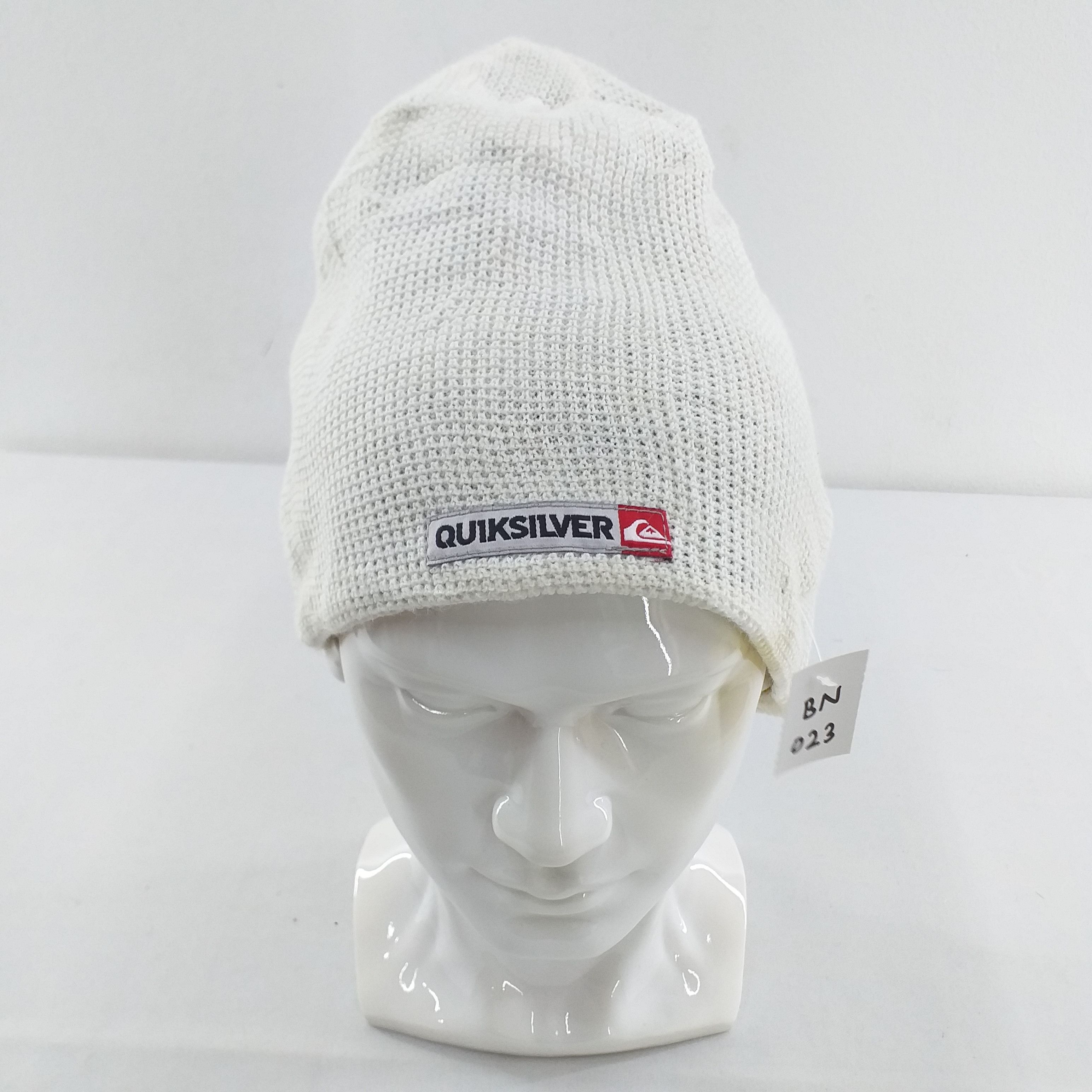 image of Quicksilver Quiksilver Plain Snow Cap Hat Beanie -Bn023 in White, Men's