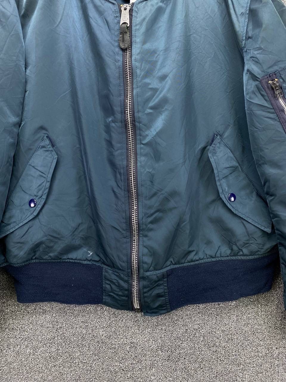 Alpha Industries Vintage Alpha Industries Flyer Man MA 1 Bomber Jacket Size US XL / EU 56 / 4 - 6 Thumbnail