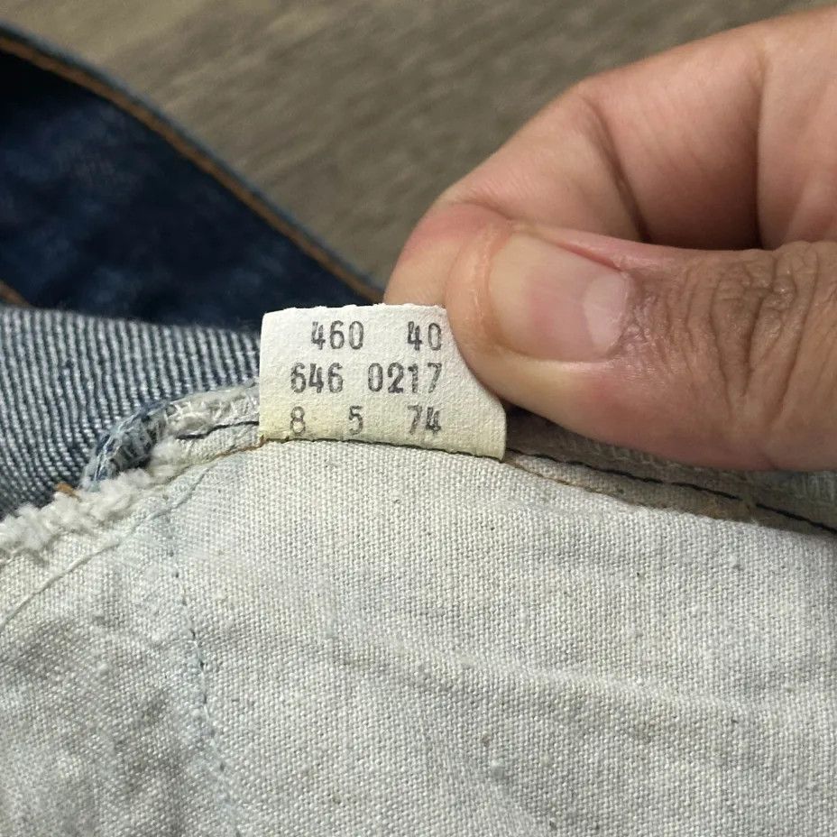 Levi's Vintage 70s Levi's 646 Flared Bellbottom Denim Jeans Size US 40 / EU 56 - 7 Thumbnail