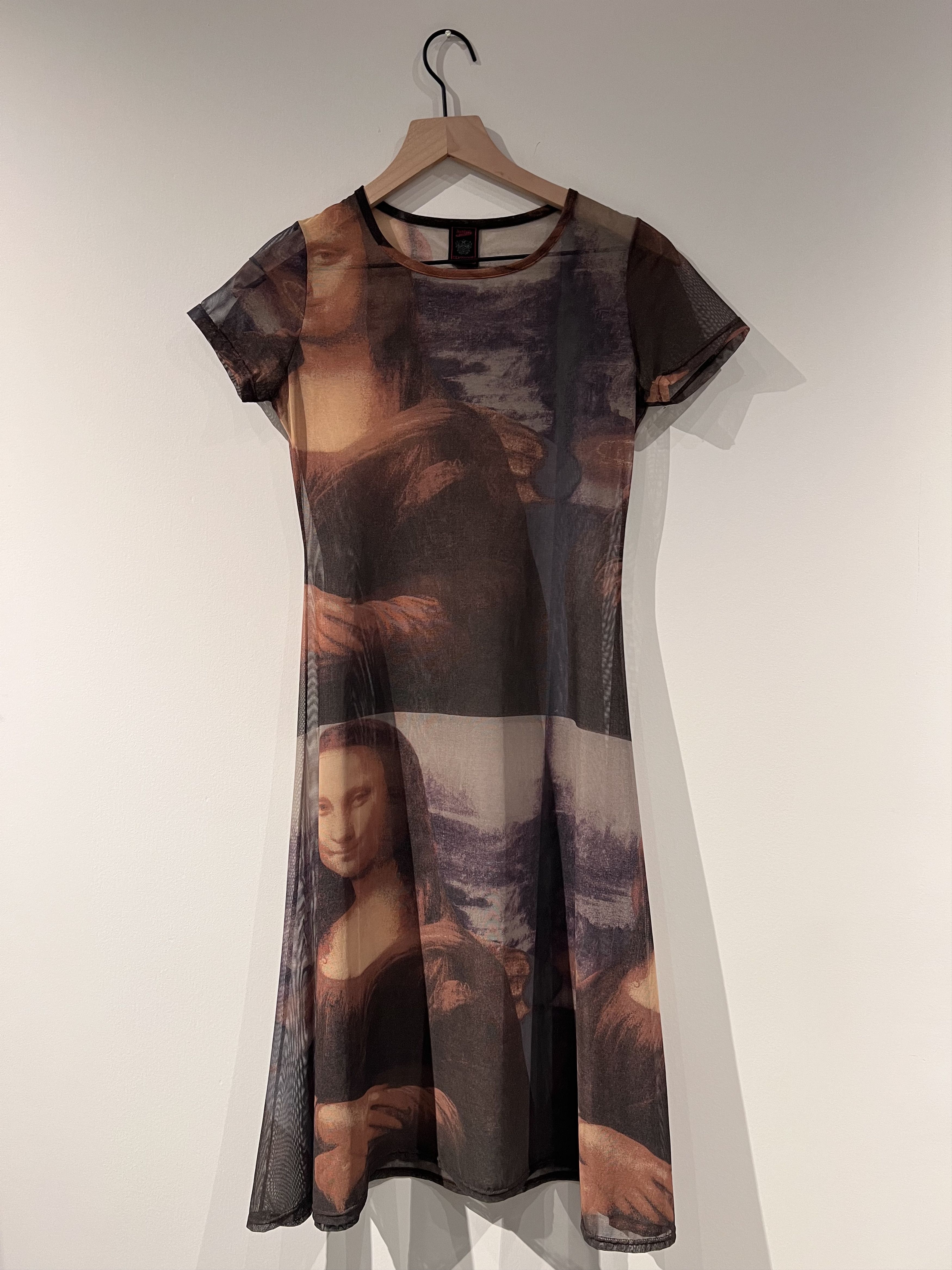Jean Paul Gaultier Jean Paul gaultier Mona Lisa mesh dress Size S / US 4 / IT 40 - 1 Thumbnail