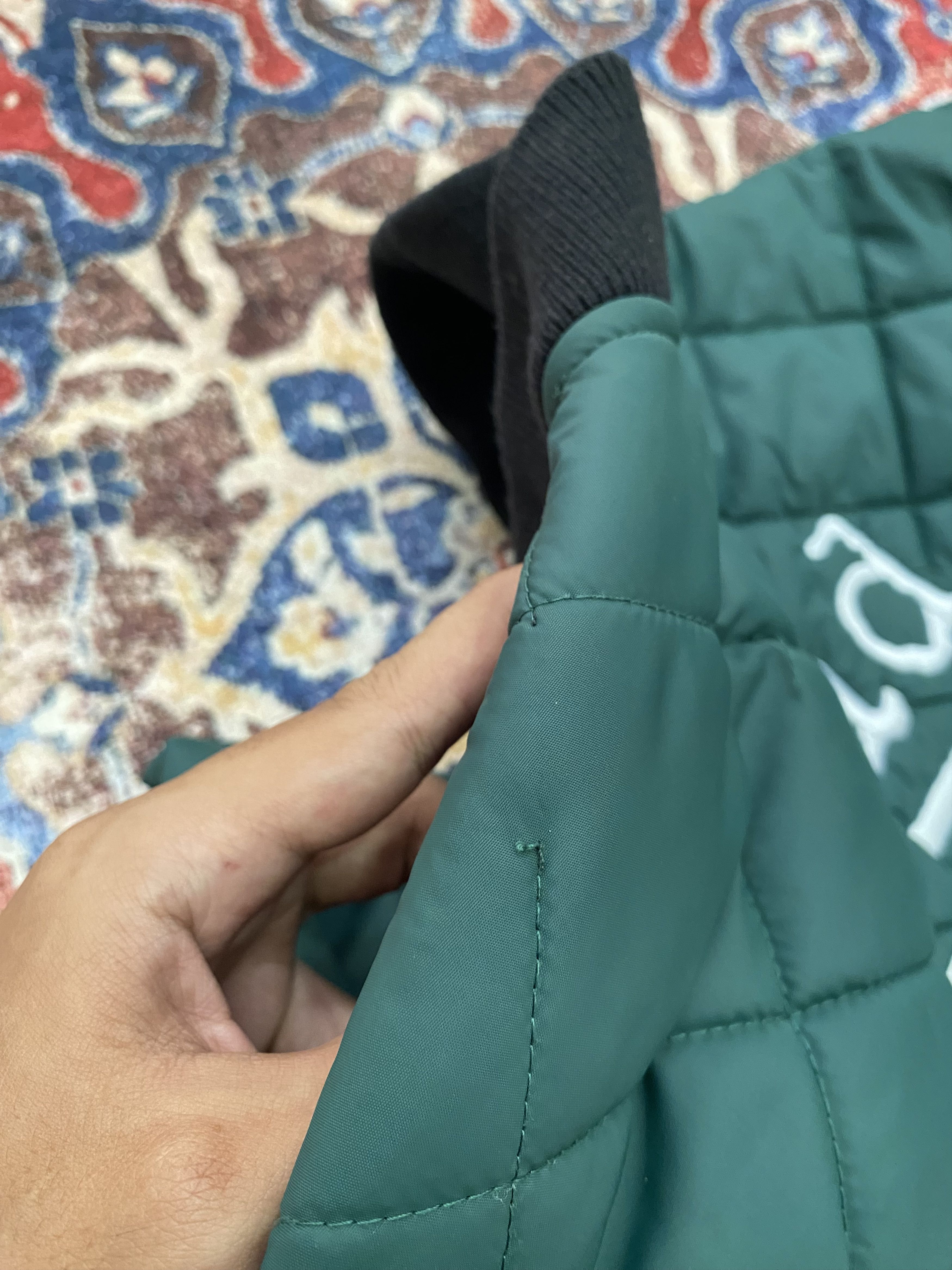 Supreme Supreme x Dead Prez Quilted Work Jacket - Green Size US M / EU 48-50 / 2 - 9 Thumbnail
