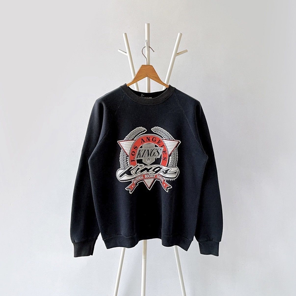 Fruit Of The Loom × Vintage 90s Los Angeles Kings NHL sweatshirt/ L Size US L / EU 52-54 / 3 - 1 Thumbnail