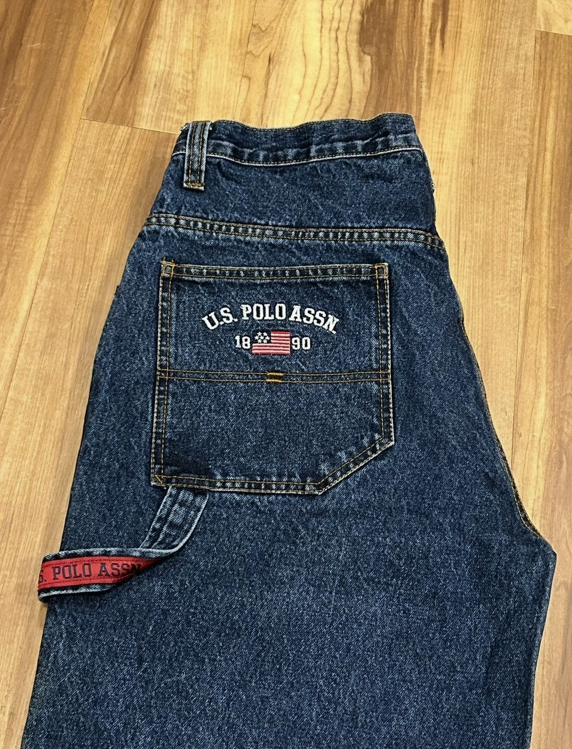 Polo Ralph Lauren U.S. Polo Assn. Carpenter Jeans Size US 34 / EU 50 - 5 Thumbnail