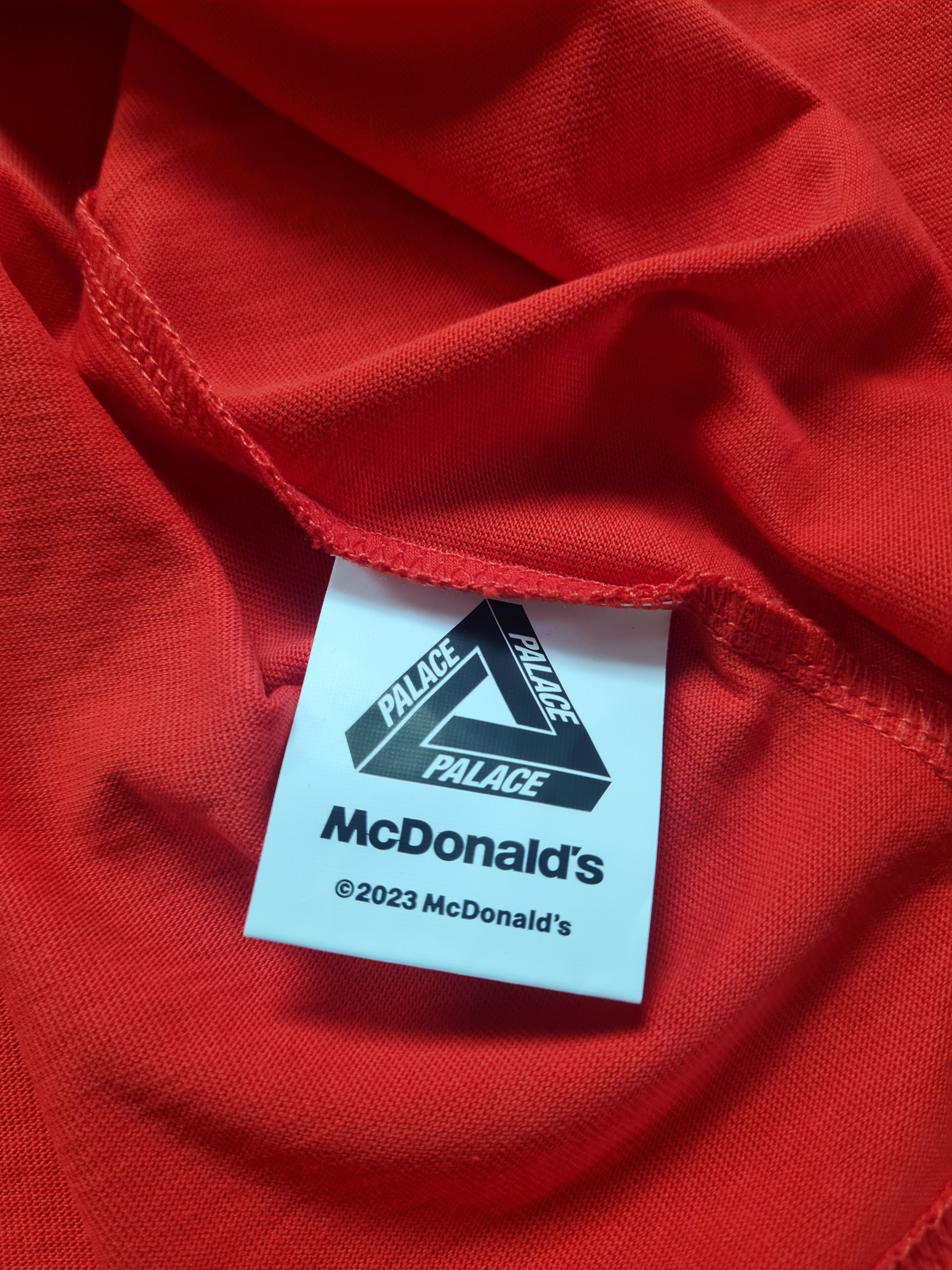 Palace Vintage Rare T-shirt PALACE McDonald's red size XL Size US XL / EU 56 / 4 - 15 Thumbnail