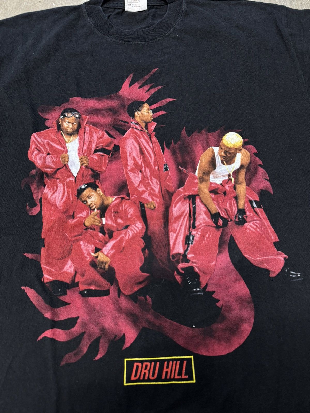 Rap Tees × Vintage Vintage 90s 1990s Dru Hill Enter The Dru Album Promo T-Shirt Size US XL / EU 56 / 4 - 3 Thumbnail