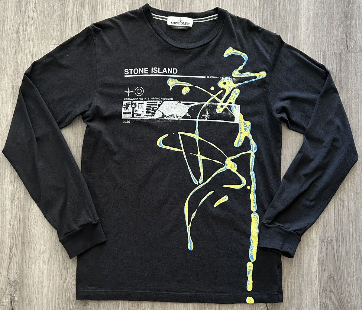 Stone Island 2020 Stone Island Long Sleeve T-shirt Size US M / EU 48-50 / 2 - 1 Thumbnail