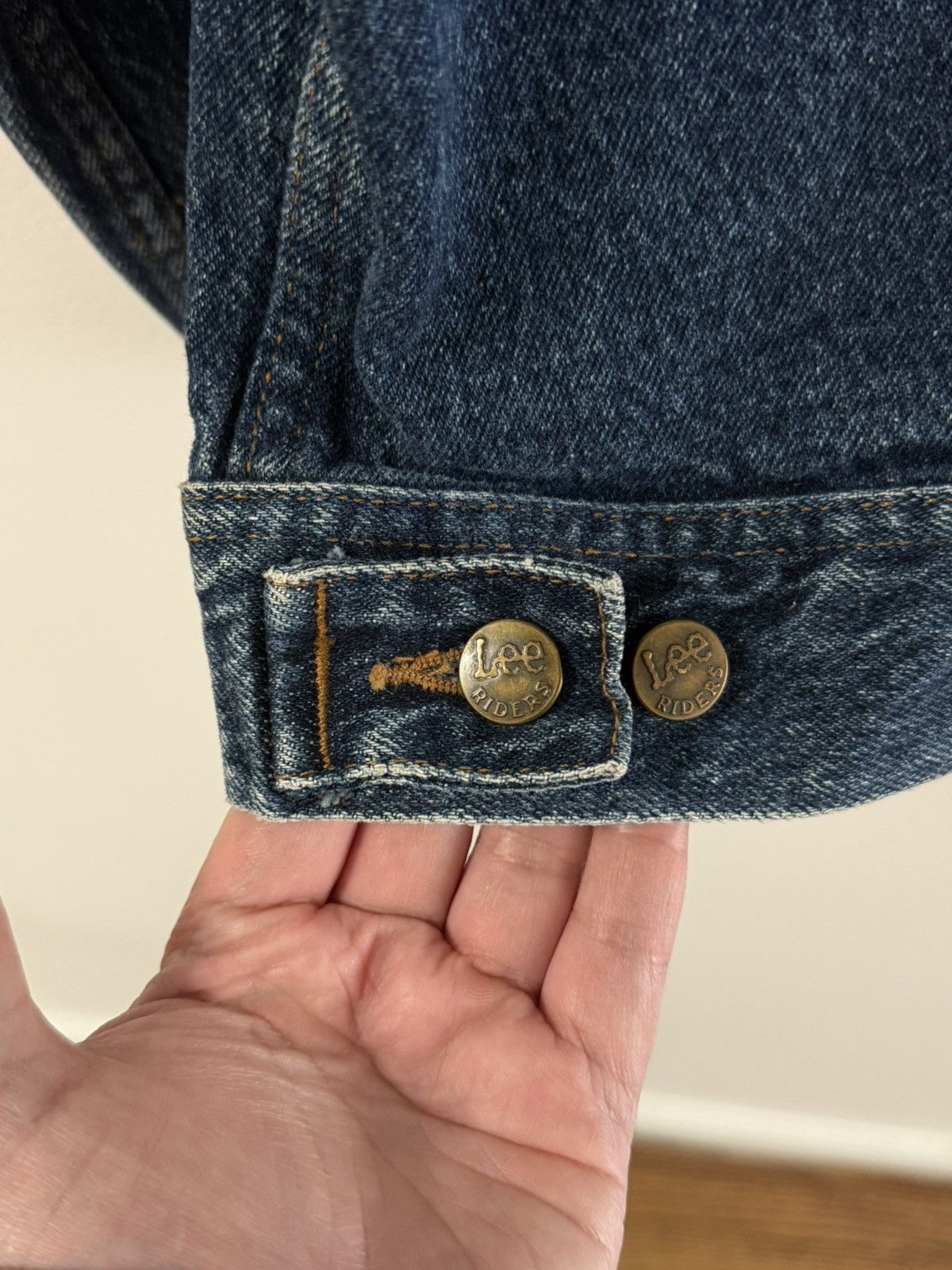 Lee Lee Riders Blue Denim Men’s Jacket Size US M / EU 48-50 / 2 - 3 Thumbnail