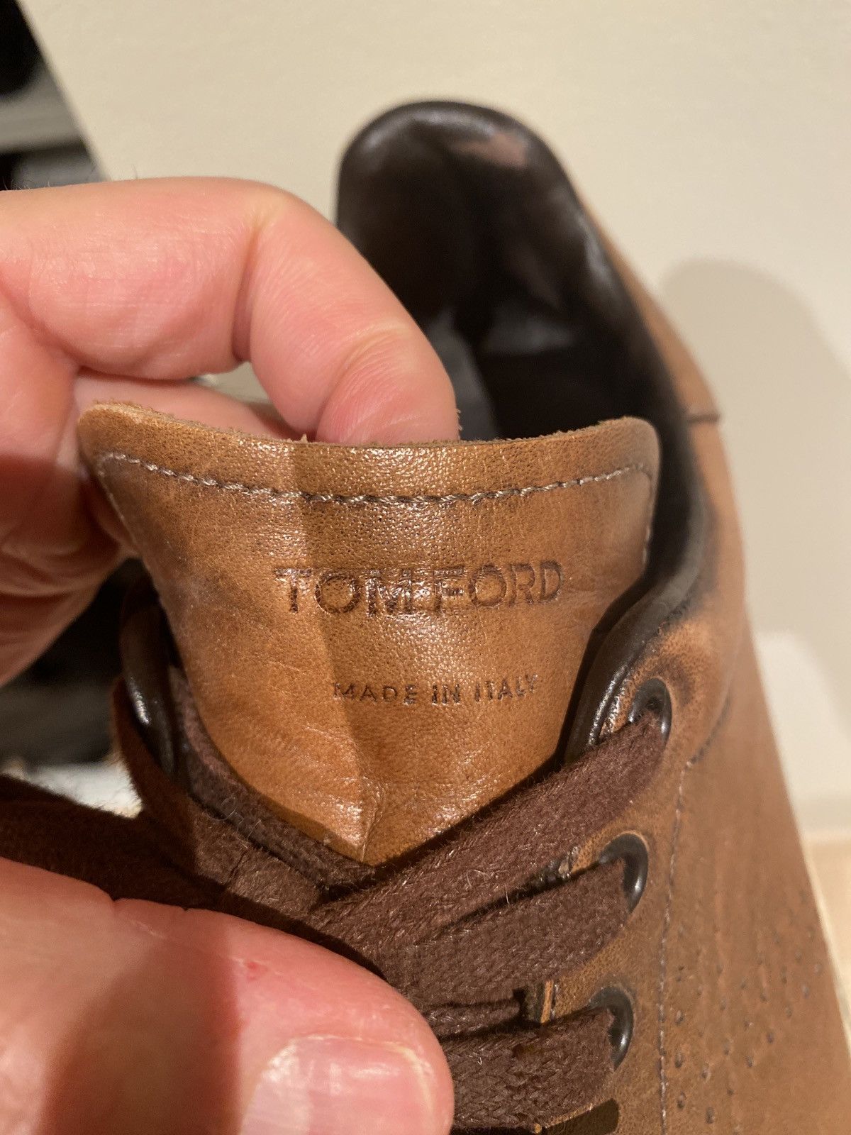 Tom Ford Tom Ford Russel brown sneakers 7,5 Size US 7.5 / EU 40-41 - 6 Thumbnail