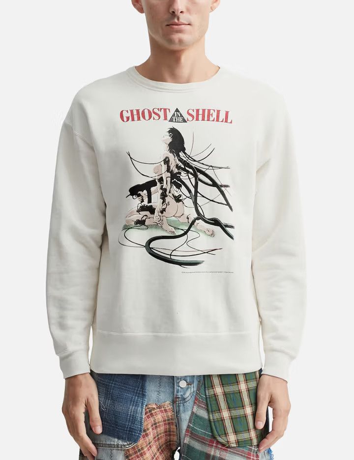 Saint Michael o1h1sh10525 Graphic Sweatshirt in White Size US L / EU 52-54 / 3 - 5 Thumbnail