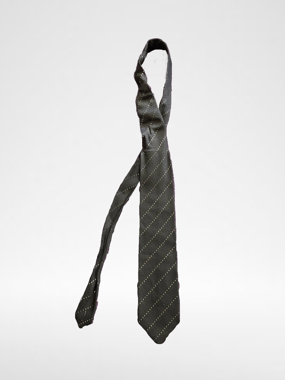 Brioni VINTAGE Black Print Tie BRIONI One Size Size ONE SIZE - 1 Thumbnail