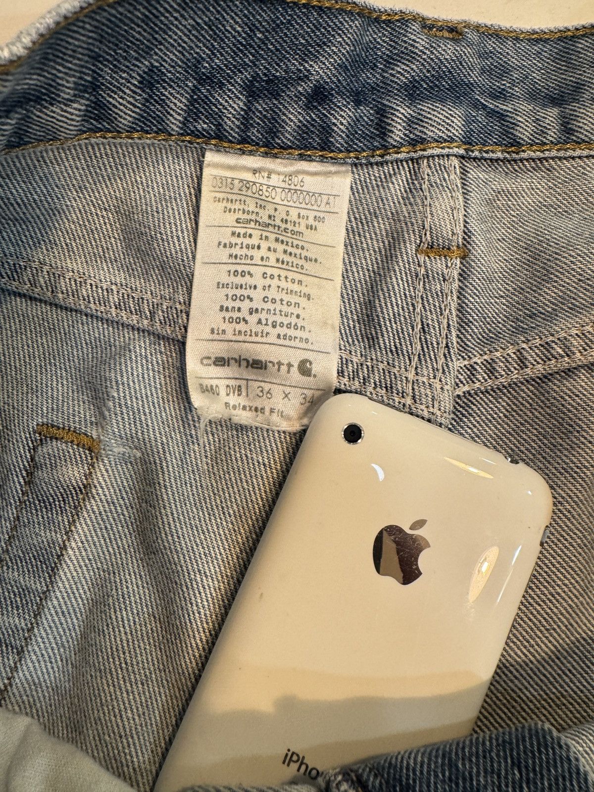 Carhartt Carhartt Denim Size US 36 / EU 52 - 3 Thumbnail