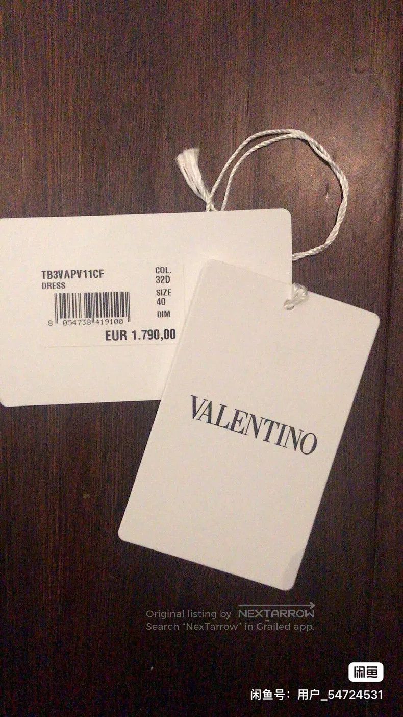 Valentino Valentino Mint green V-neck straight dress Size L / US 10 / IT 46 - 9 Thumbnail