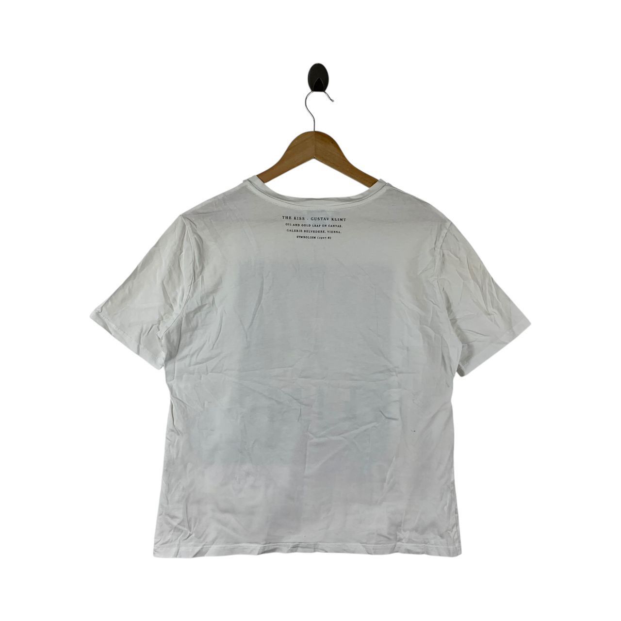 Vintage × Zara ZARA X THE KISS by gustav klimt art printed tee Size US M / EU 48-50 / 2 - 4 Thumbnail