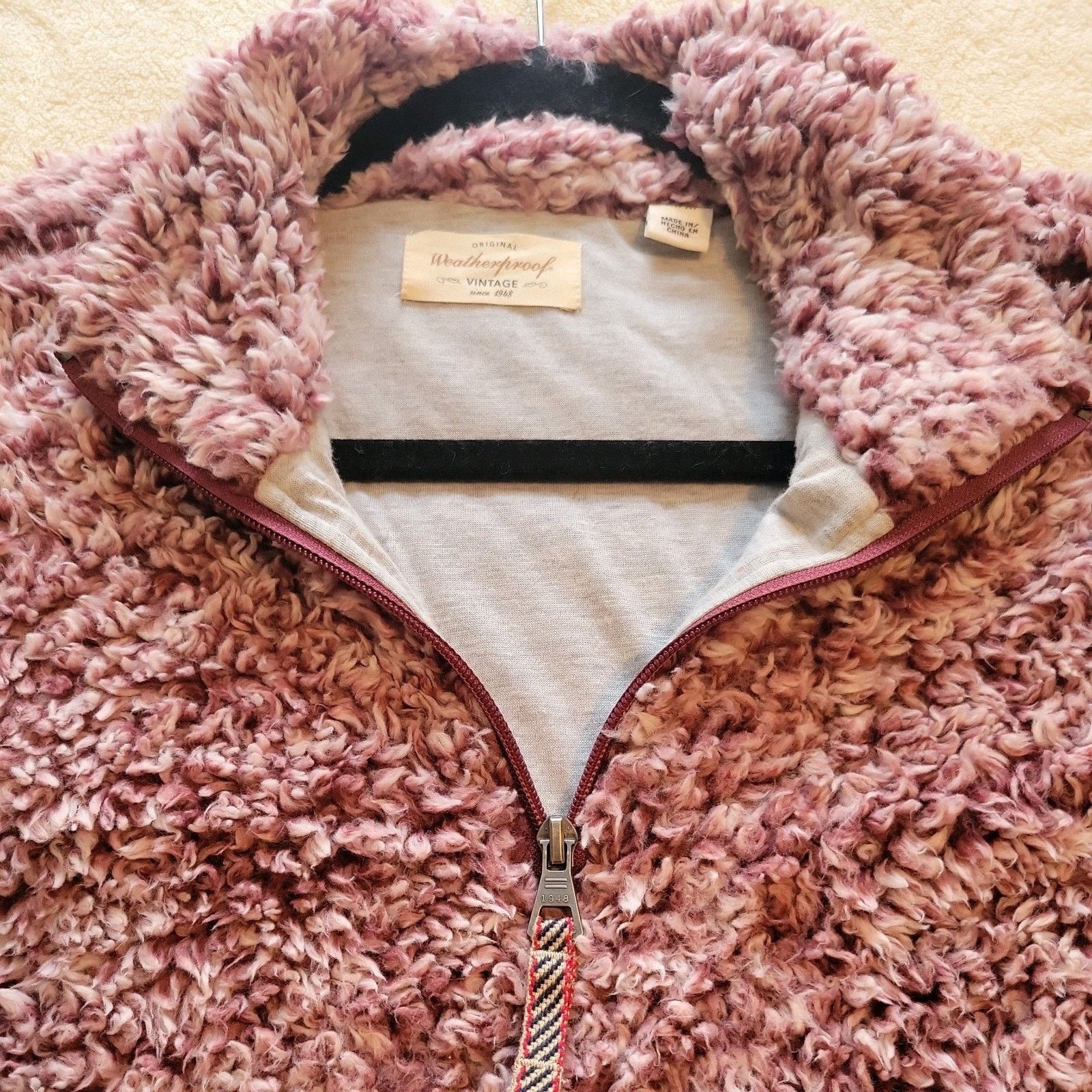 Weatherproof ORIGINAL Weatherproof Sherpa Jacket Women Purple Medium Size M / US 6-8 / IT 42-44 - 3 Thumbnail