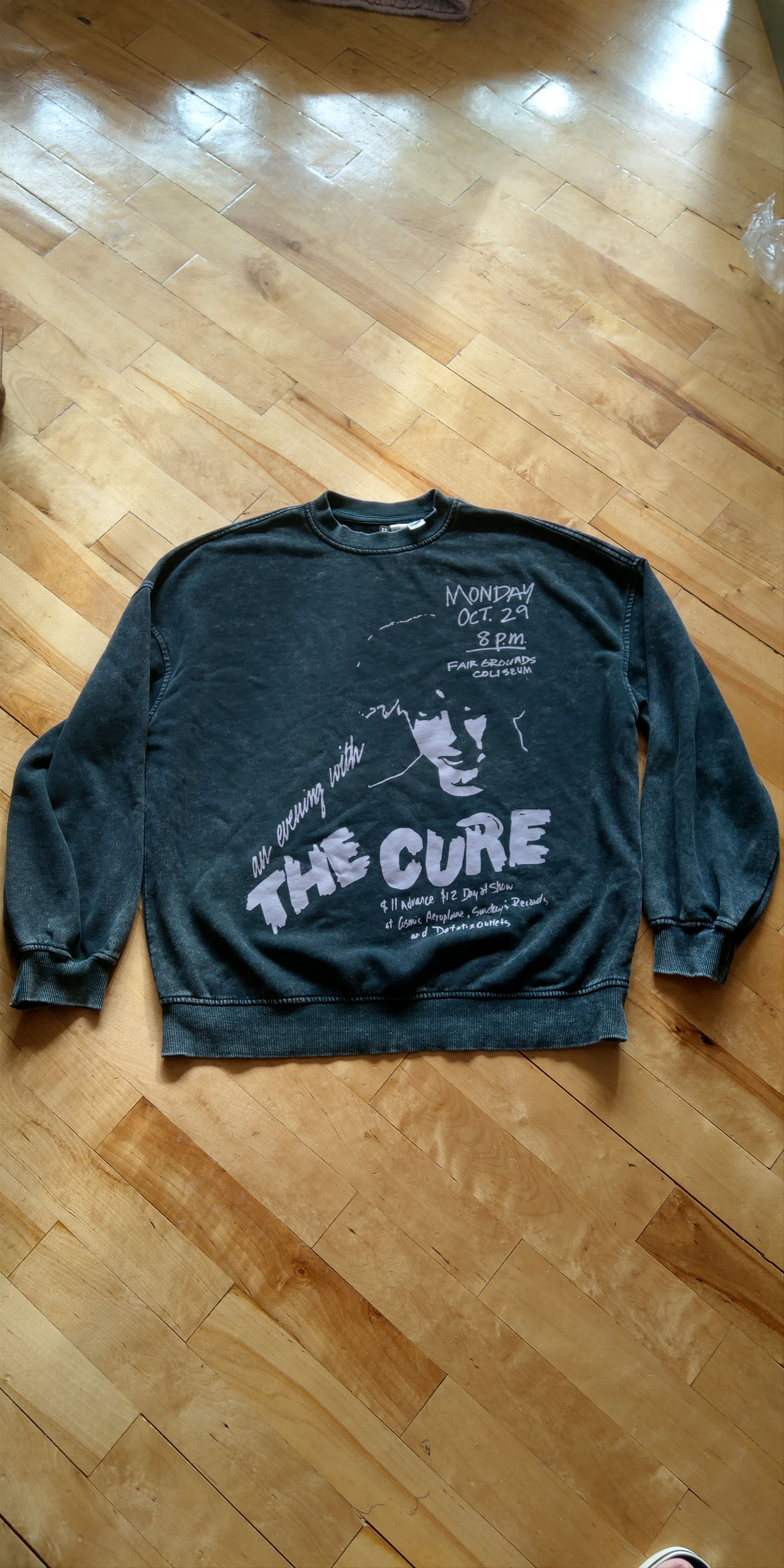 Band Tees THE CURE Live Sweatshirt Rare Sweater Crewneck Blouse Goth Size US L / EU 52-54 / 3 - 1 Thumbnail