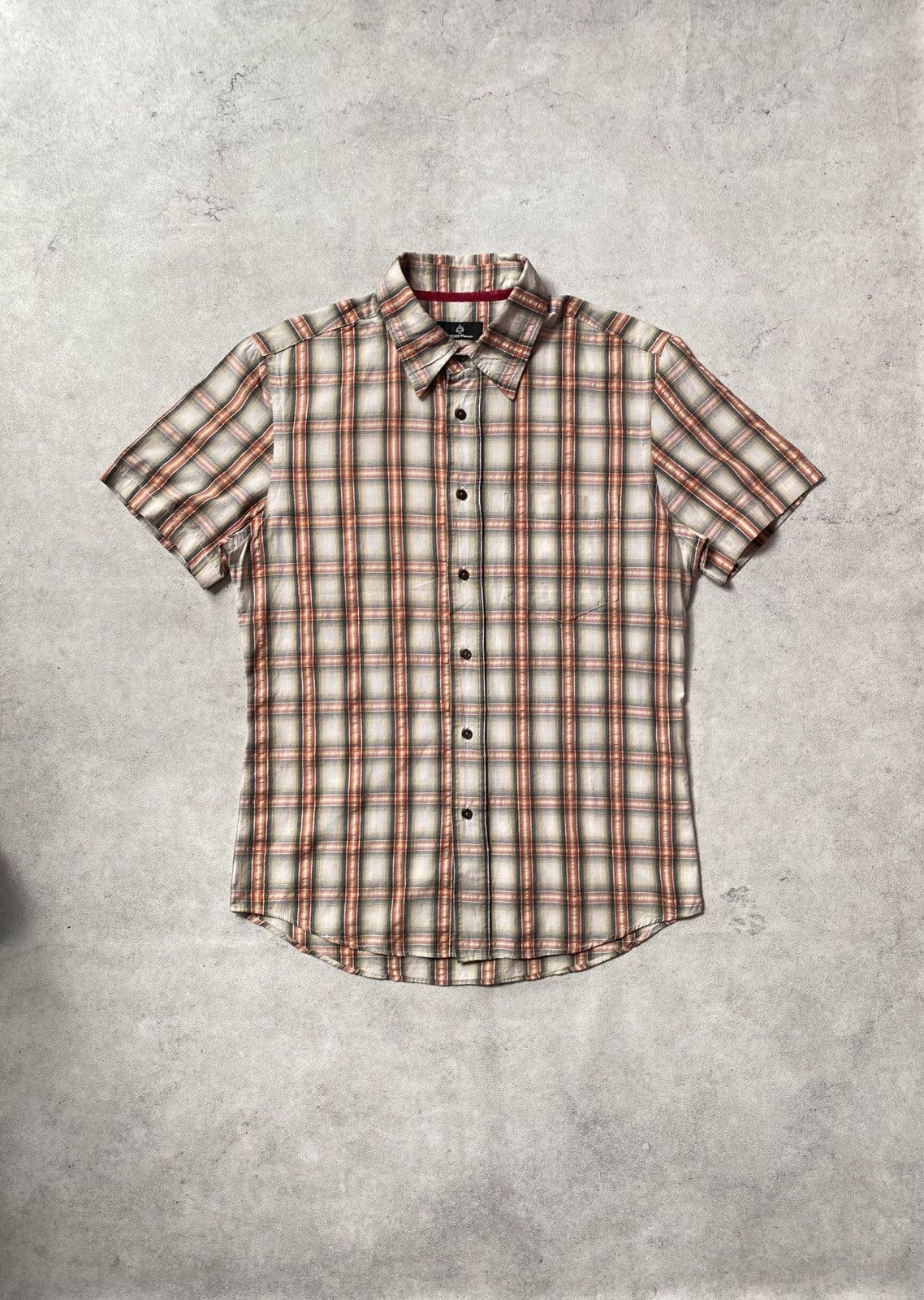 291295=Homme 291295 HOMME Plaid Shirt Button Size US M / EU 48-50 / 2 - 1 Thumbnail