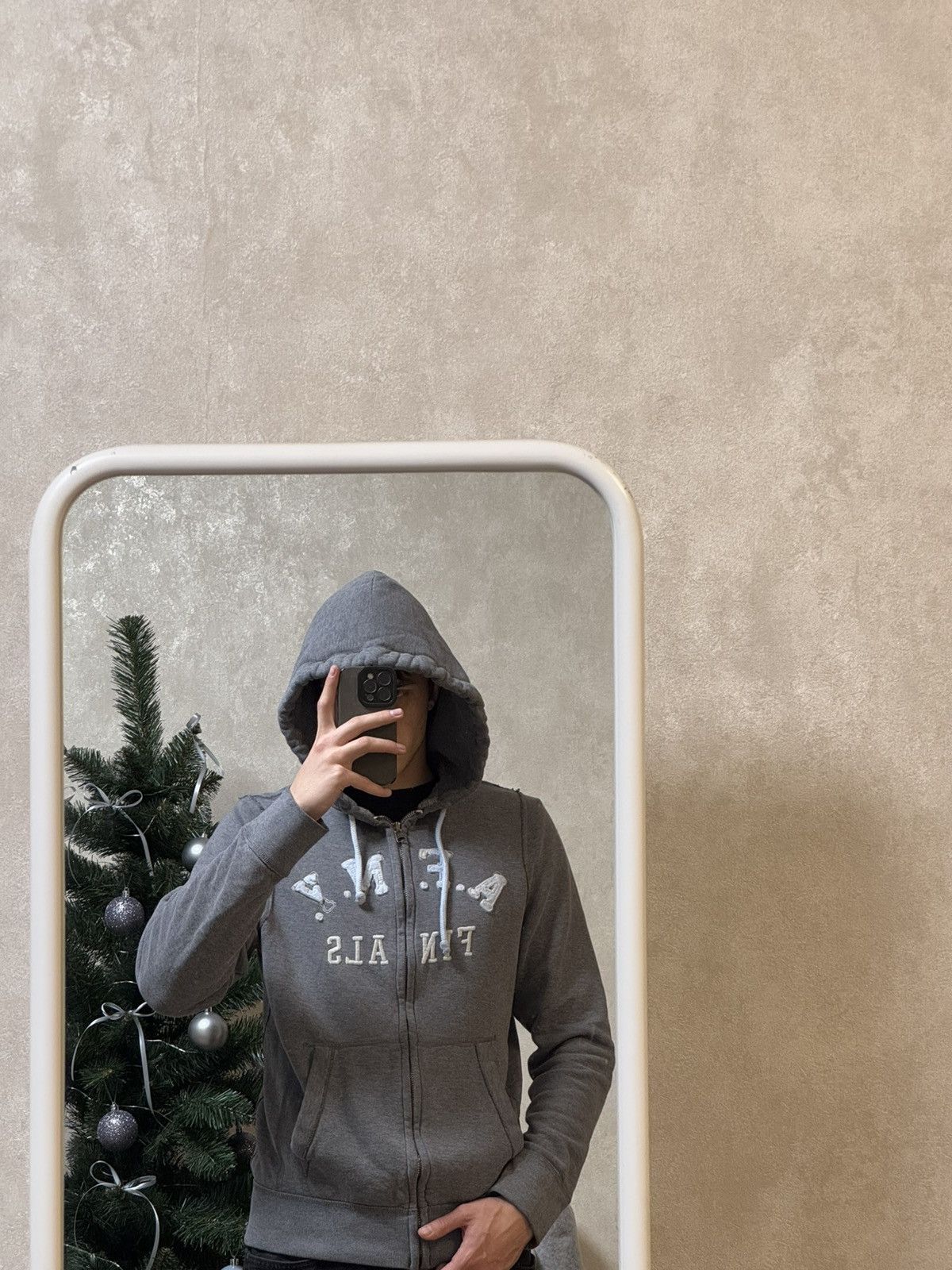 Abercrombie & Fitch × Vintage Vintage Abercrombie & Fitch Y2K distressed zip hoodie Size US XL / EU 56 / 4 - 9 Thumbnail