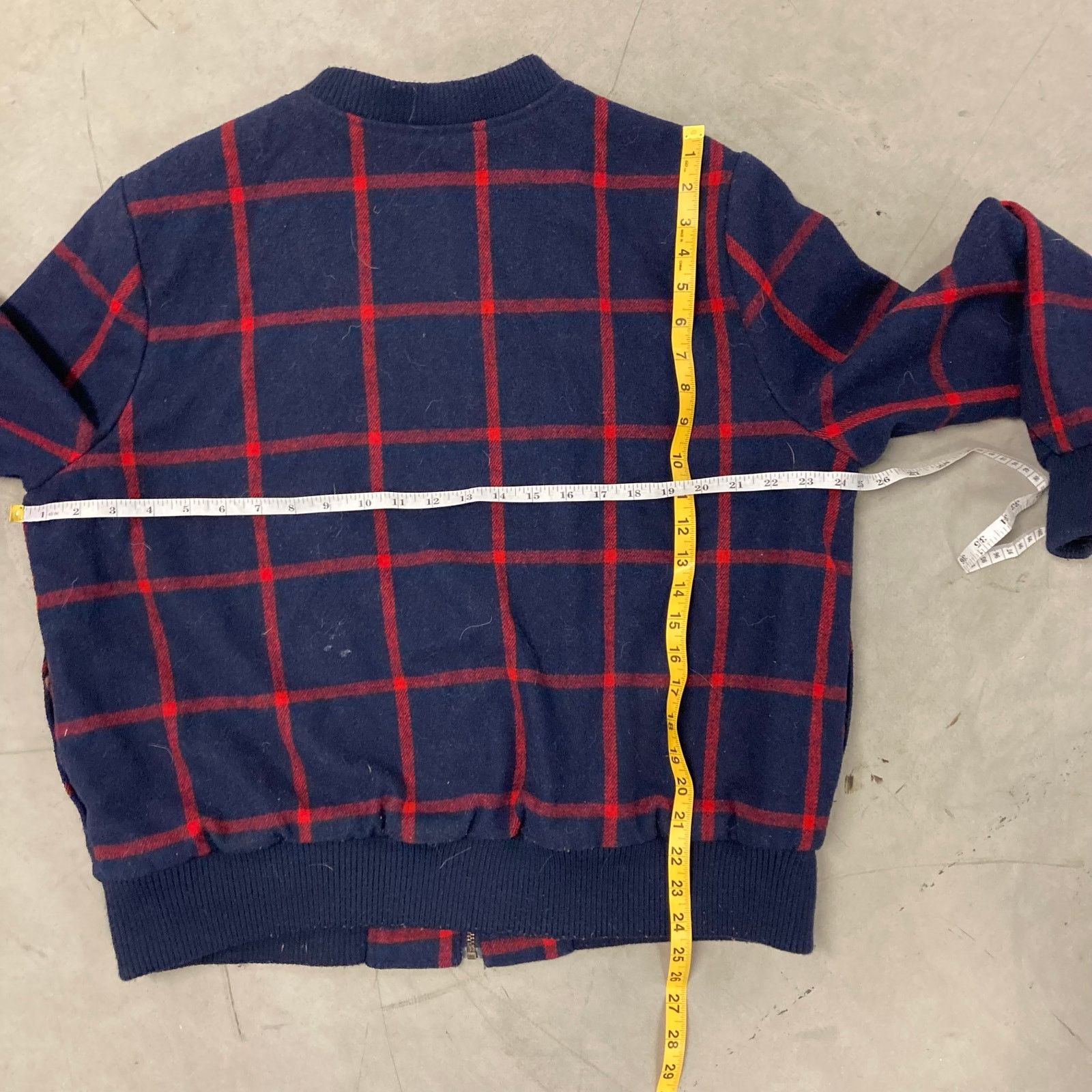 Old Navy × Vintage Vintage old navy flannel bomber Jacket Size US L / EU 52-54 / 3 - 2 Thumbnail