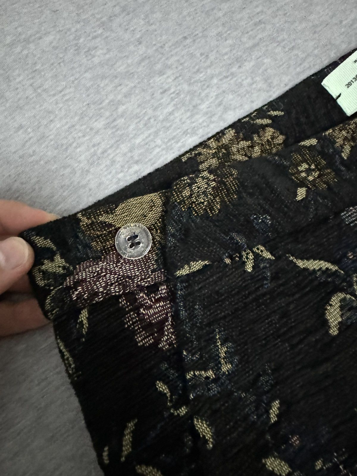 Off-White Floral tapestry trousers Size US 32 / EU 48 - 3 Thumbnail