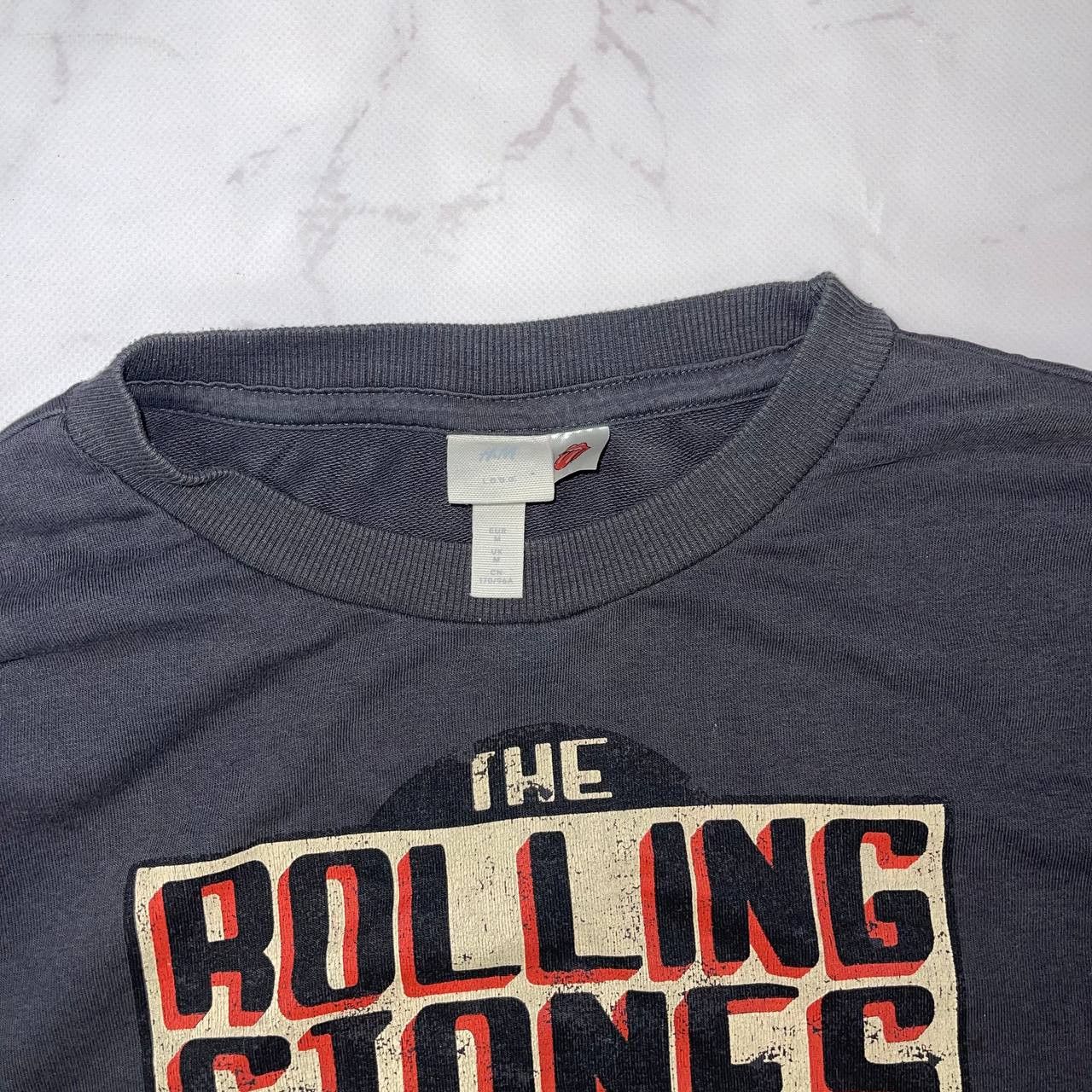 Vintage H&M Rolling Stones Crew Neck Sweatshirt Size M Size US M / EU 48-50 / 2 - 6 Thumbnail