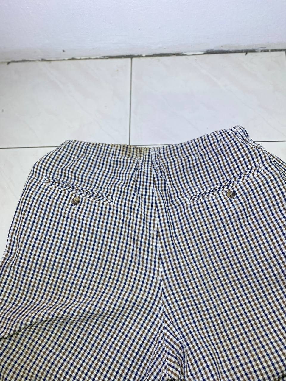 Aquascutum vintage aquascutum checkered pants nice design Size US 32 / EU 48 - 7 Thumbnail