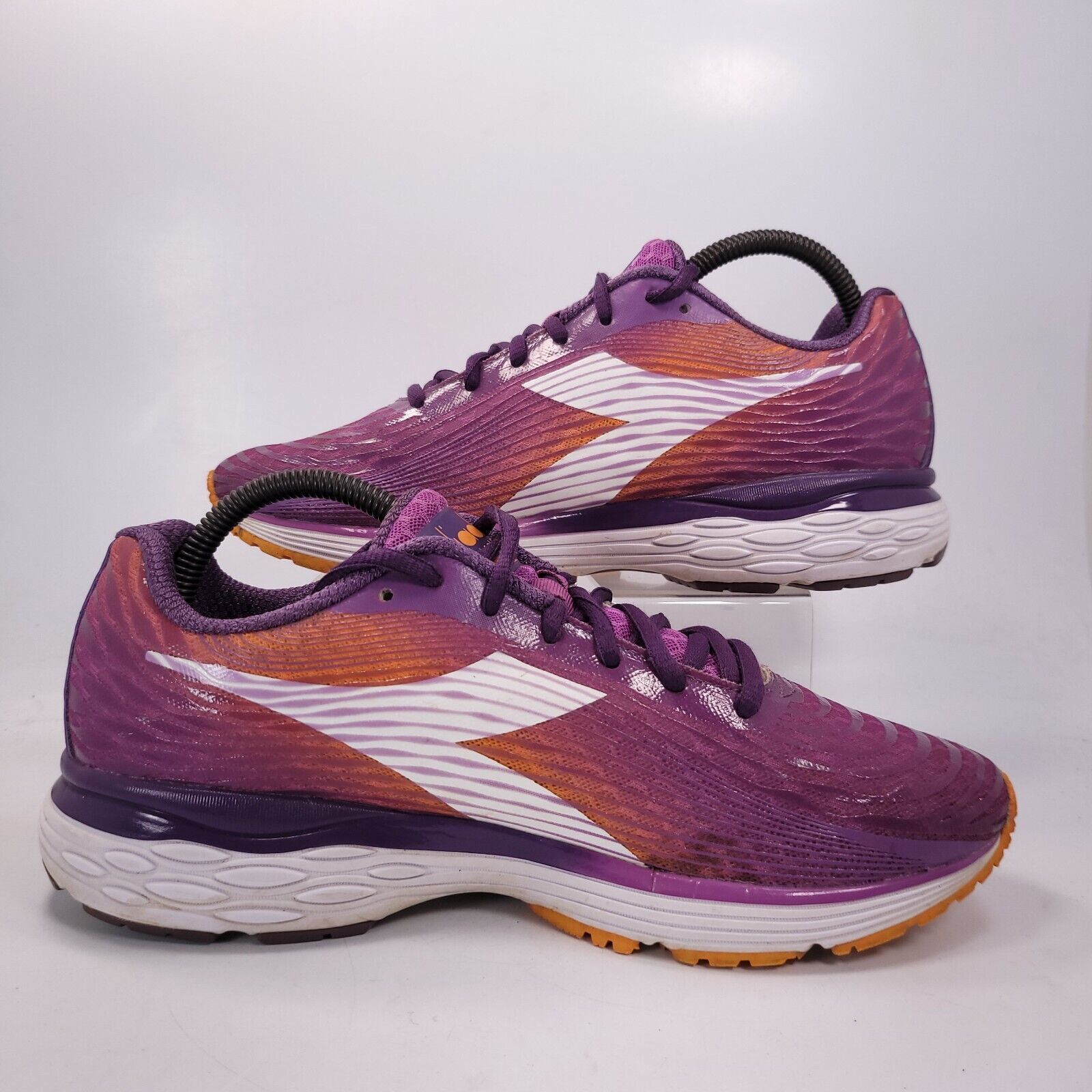 Diadora Diadora Mythos Fly 3 Shoe Women Size 8.5 175625 Purple White Size US 8.5 / IT 38.5 - 6 Thumbnail