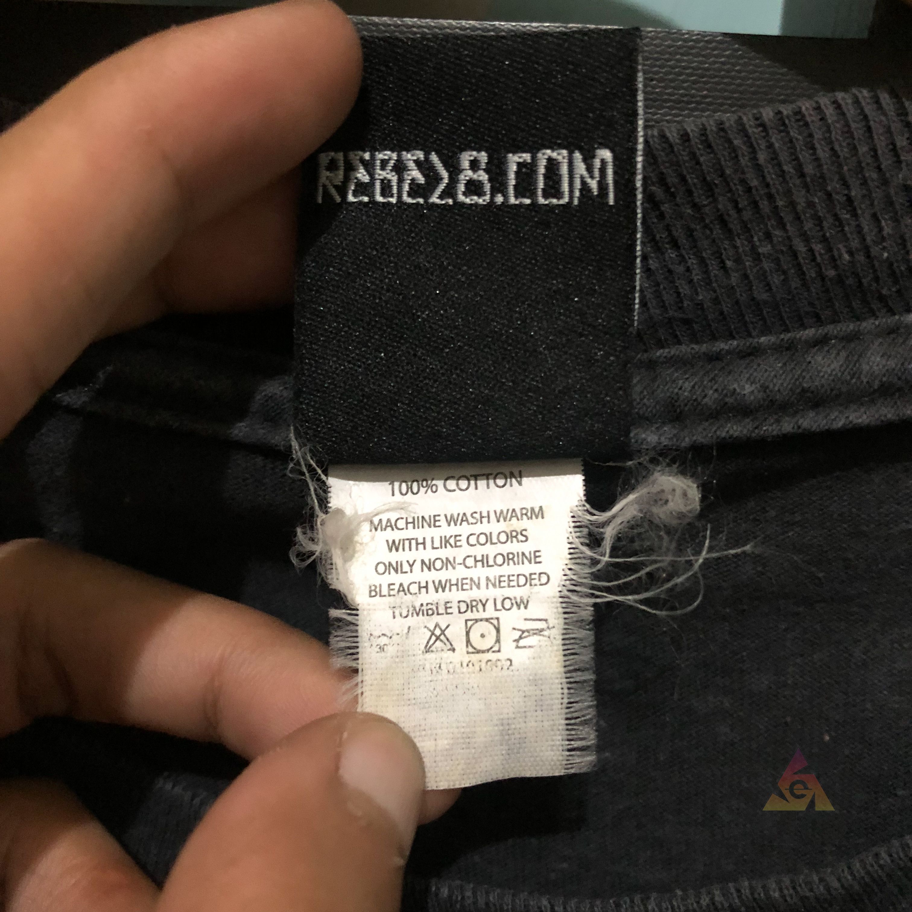 Rebel8 × Vintage Rebel 8 Vintage Big Logo T-Shirt Y2K Size US L / EU 52-54 / 3 - 8 Thumbnail