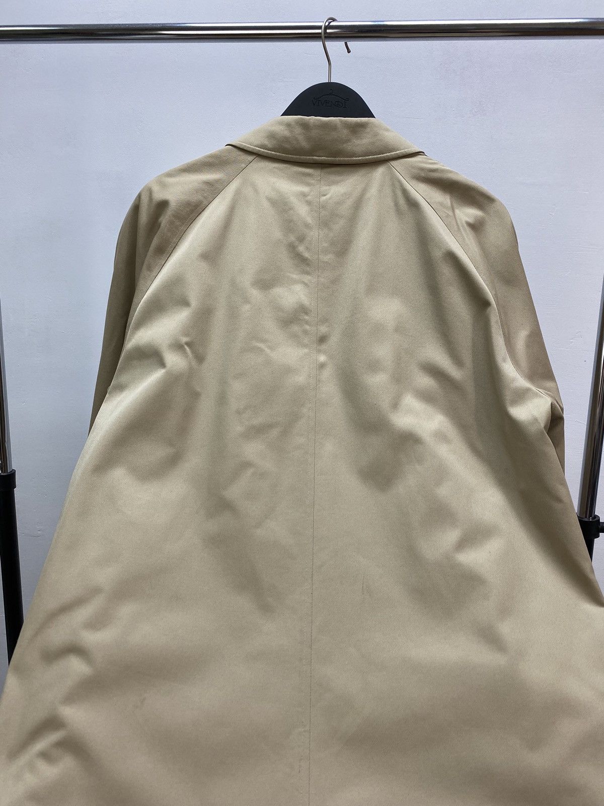 Burberry × Vintage Vintage 90’s Burberry’s nova check men’s trench coat Jacket Size US L / EU 52-54 / 3 - 6 Thumbnail