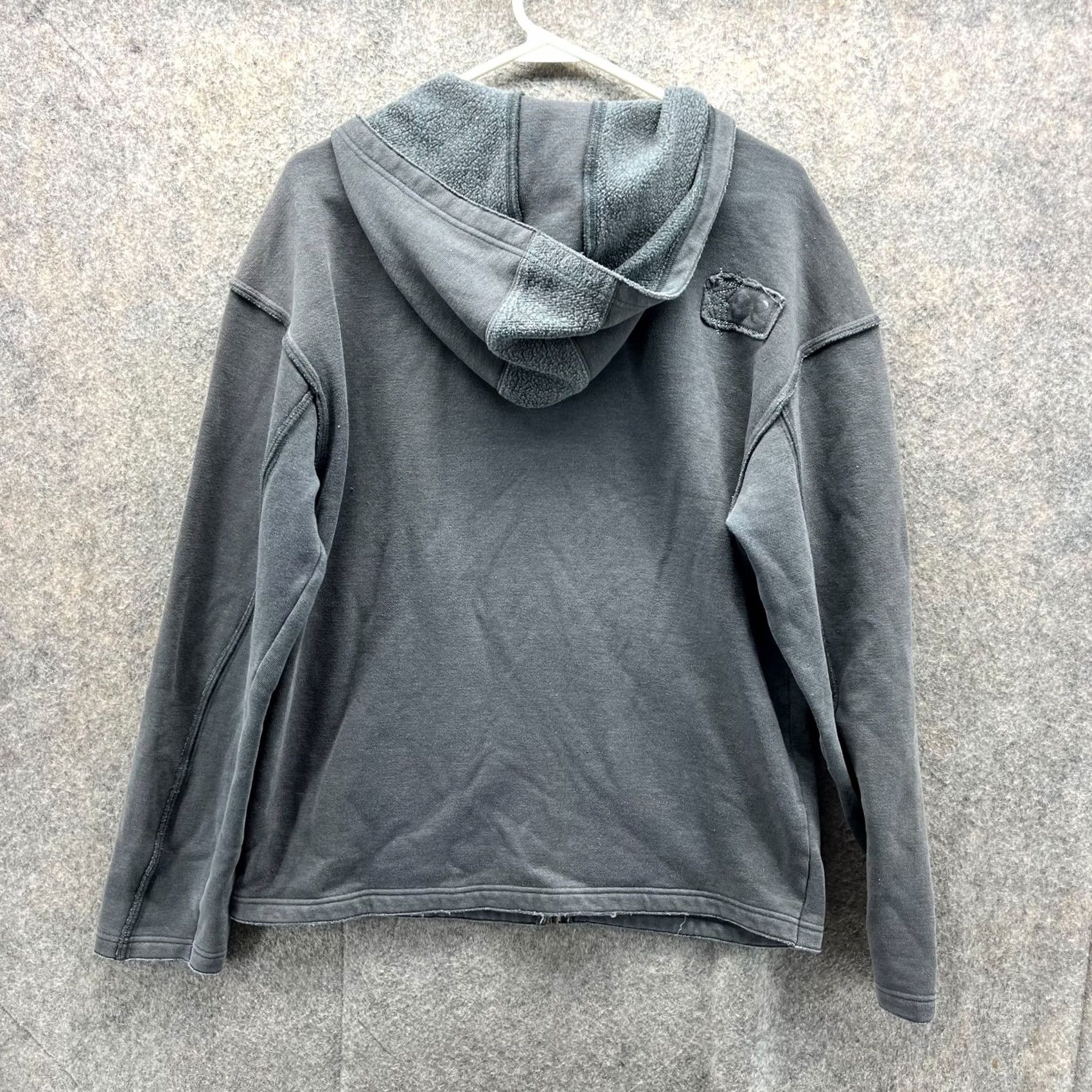 Vintage REI Sweater Men S Small Gray Full Zip Hooded Pullover Fleece Organic Cotton Vintage? No (adjusted: Not vintage) Size US S / EU 44-46 / 1 - 6 Thumbnail
