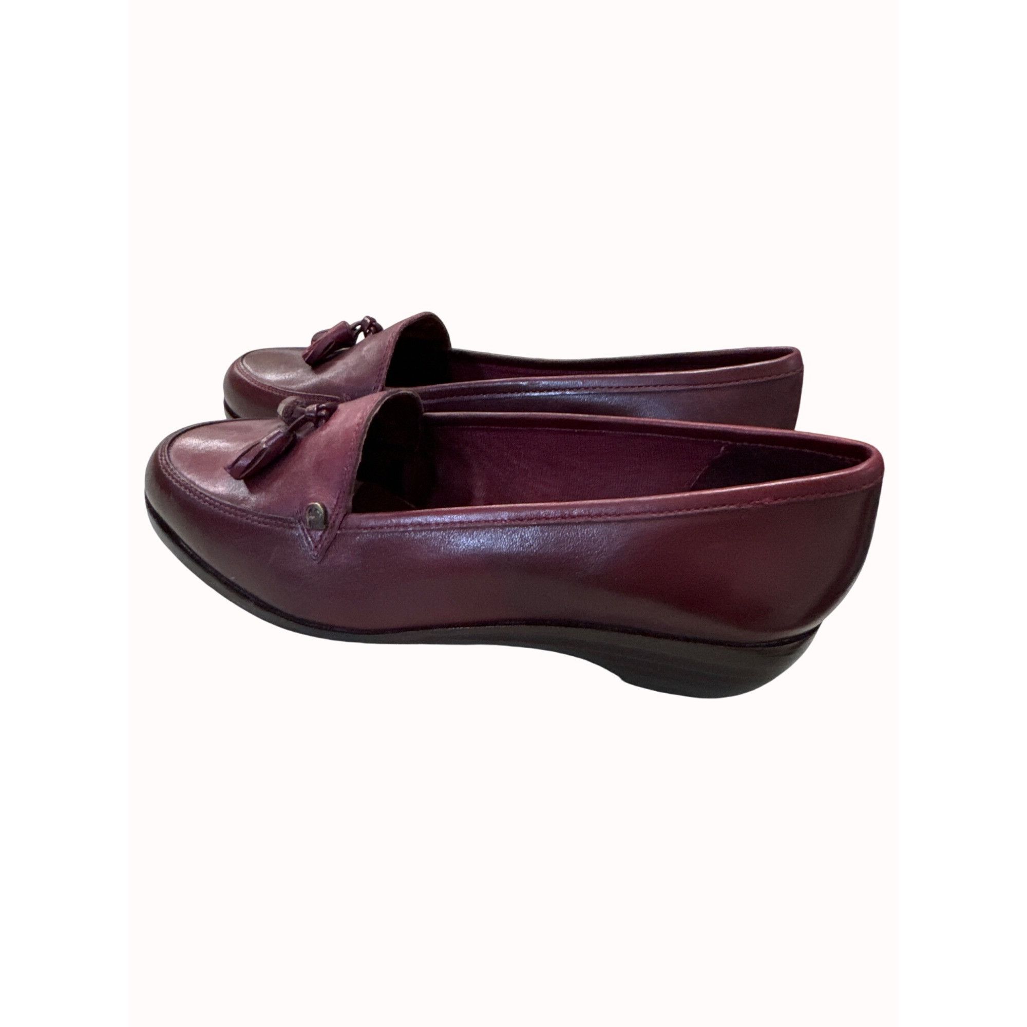 Etienne Aigner Etienne Aigner women’s red wine penny loafer shoes size 5.5M Size US 5.5 / IT 35.5 - 4 Thumbnail