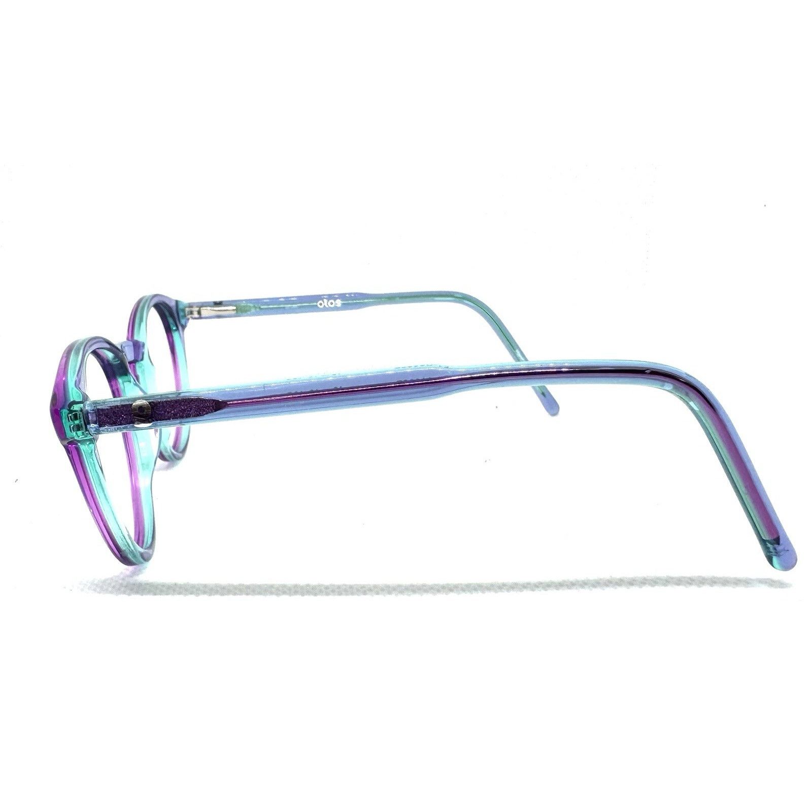 Other OLOS 51-000227 RAINBOW HANDMADE FRAME EYEGLASSES 42-18-125 Size ONE SIZE - 3 Thumbnail