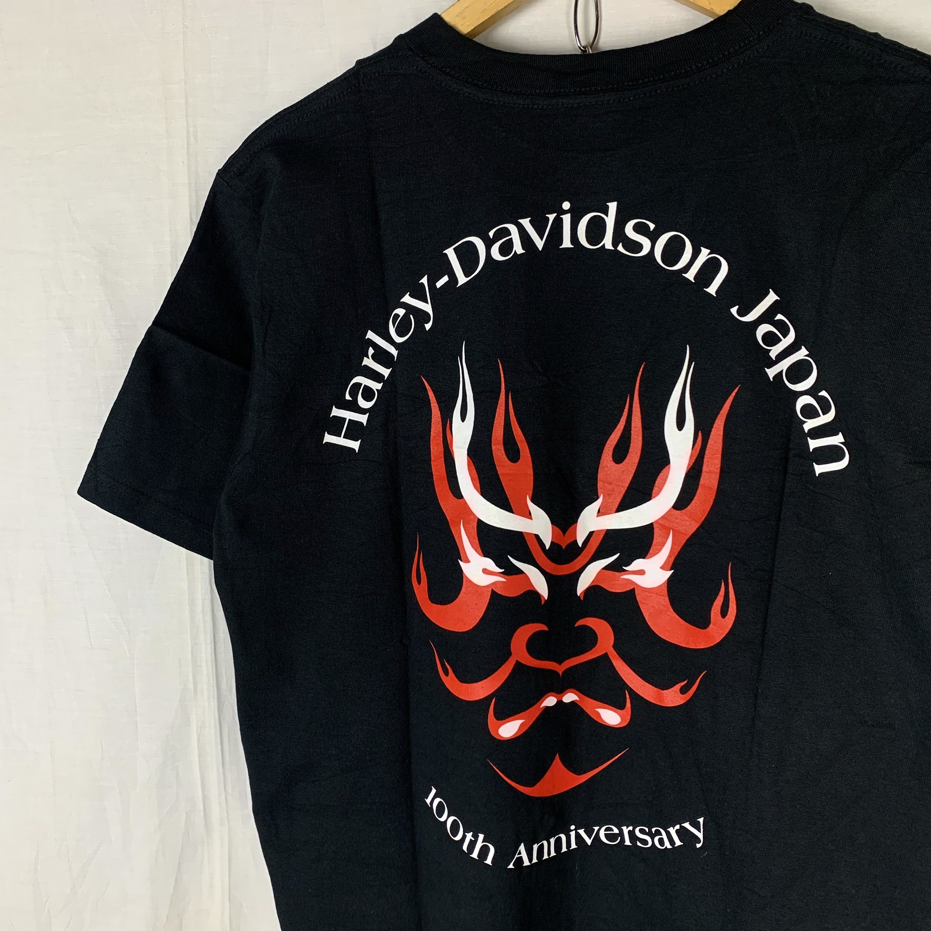 Harley Davidson Harley Davidson Japan 100th Anniversary Tshirt Size US M / EU 48-50 / 2 - 2 Thumbnail