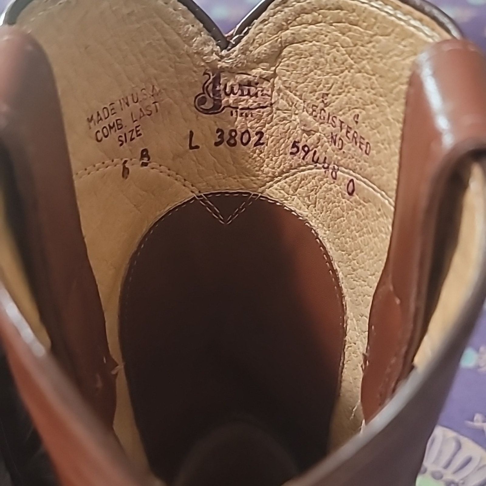 Justin Boots Vintage Justin Cowgirl Boots Made in USA Size US 6 / IT 36 - 2 Thumbnail