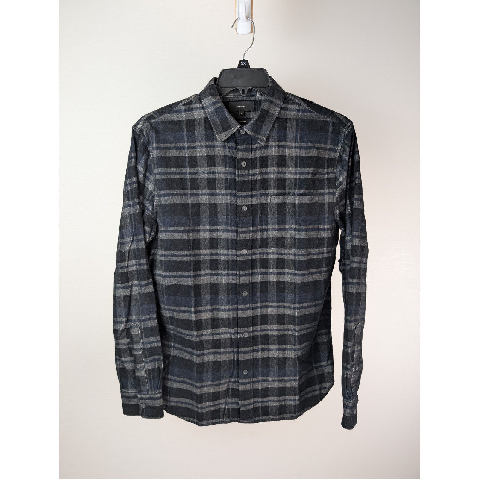 Vince o1rshd1 CC20 Classic Fit Button up Shirt in Multicolor Size US M / EU 48-50 / 2 - 8 Thumbnail