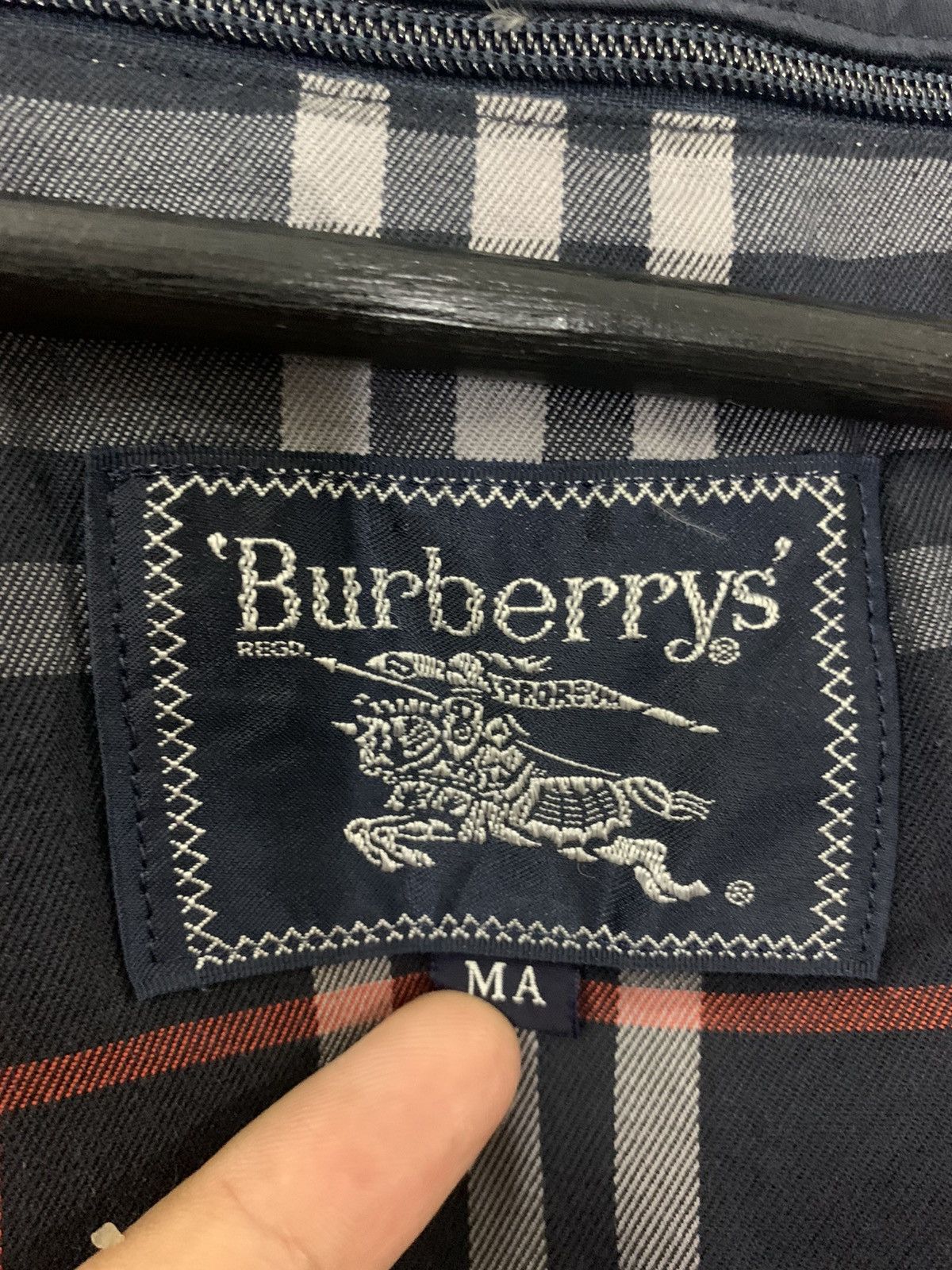 Burberry × Burberry Prorsum Vintage BURBERRY Beat Check Hoodie Parka Size US XL / EU 56 / 4 - 7 Thumbnail