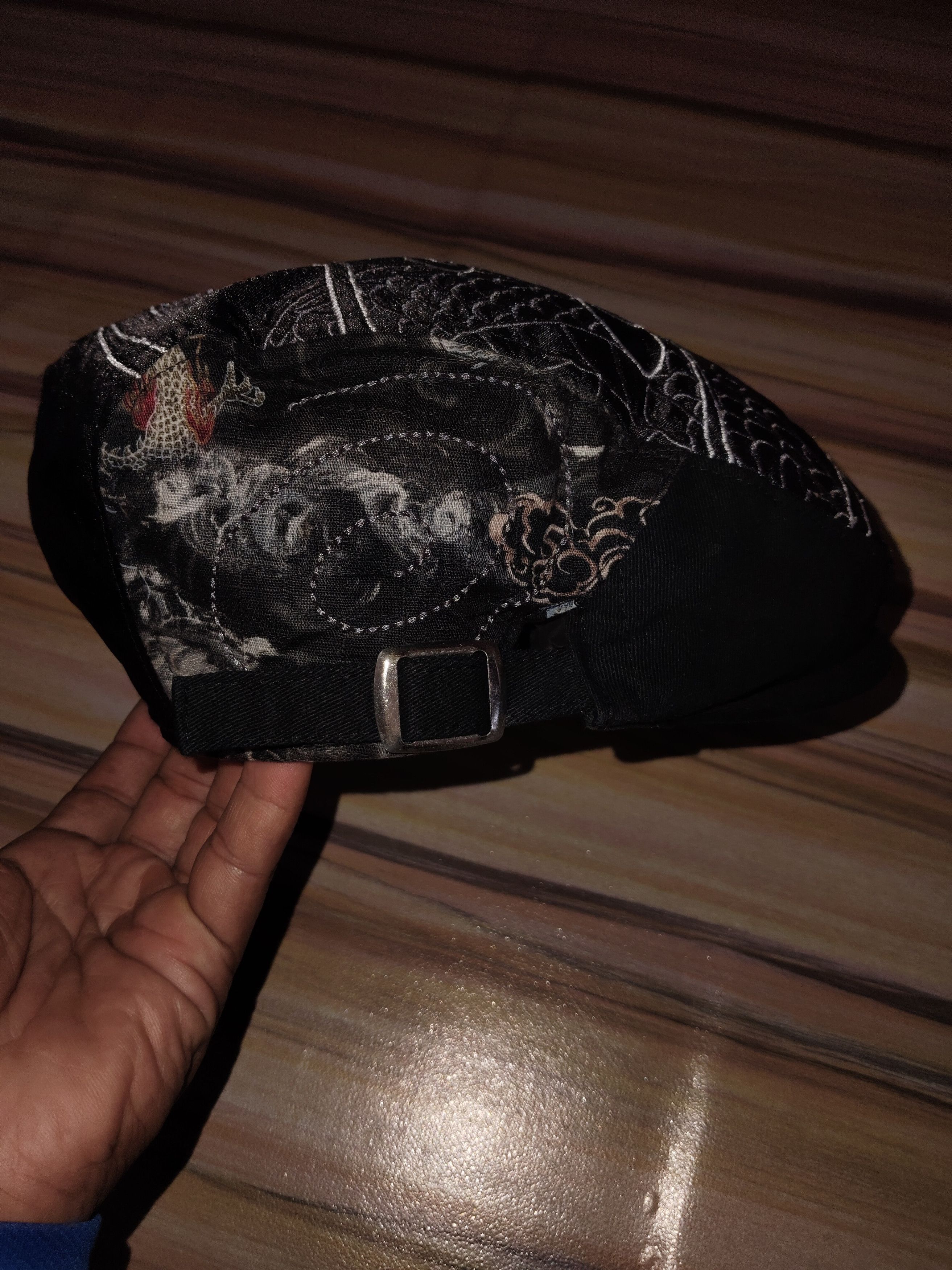 Japanese Brand DRAGON SUKAJAN Flat Cap Size ONE SIZE - 3 Thumbnail