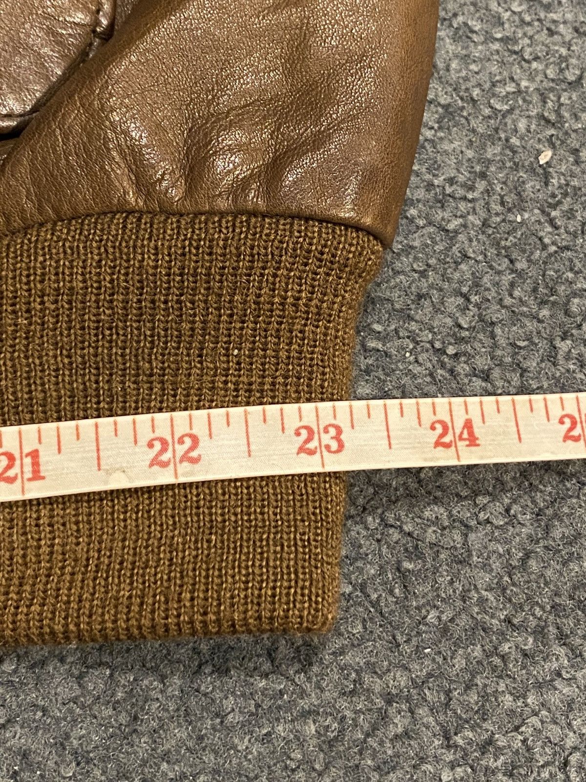 Polo Ralph Lauren × Vintage POLO RALPH LAUREN LEATHER FLIGHT JACKET Size US XXL / EU 58 / 5 - 13 Thumbnail