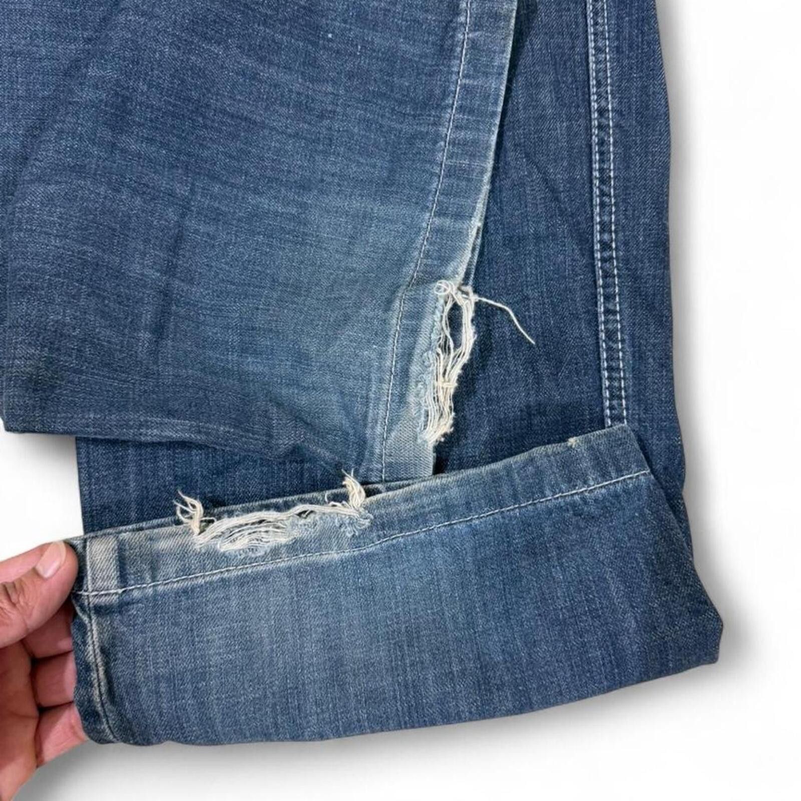 Fubu FUBU The Finalist baggy style denim jeans Size US 35 - 6 Thumbnail