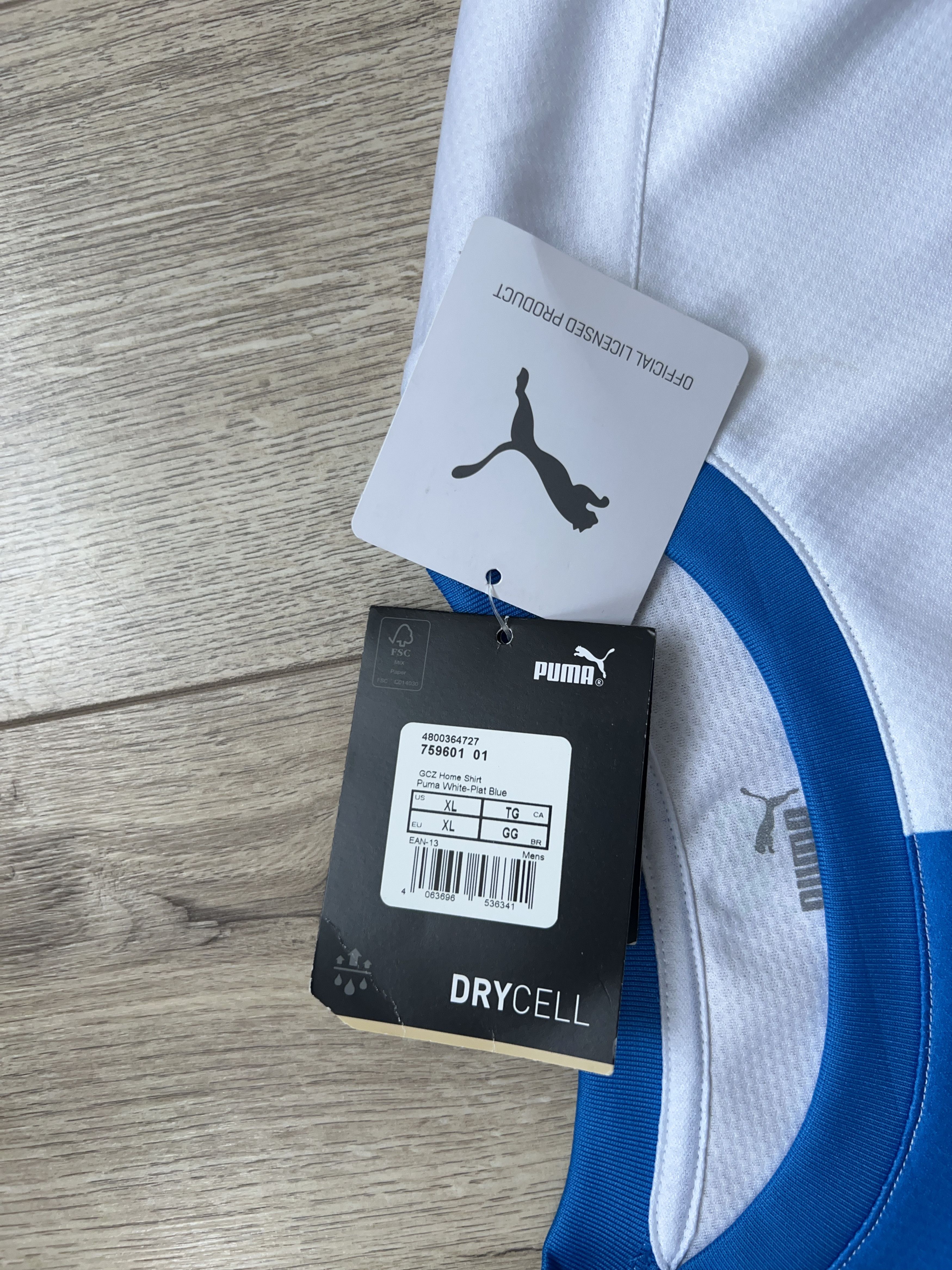 Puma Grasshopper Club Zürich 2020 2021 #30 PINA Football Shirt Size US XL / EU 56 / 4 - 6 Thumbnail