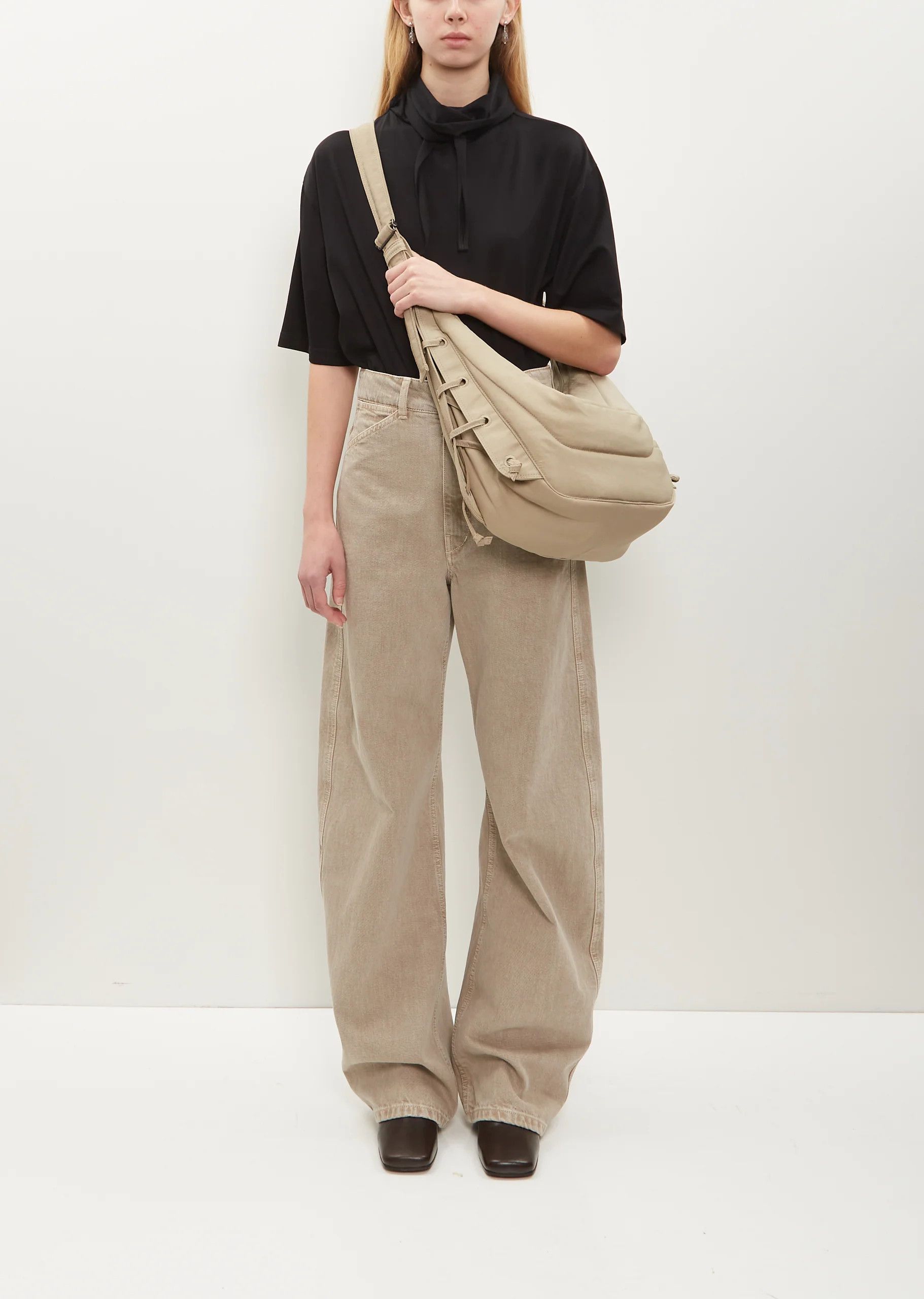 Lemaire Lemaire Soft Game Bag Clay in Medium Size ONE SIZE - 2 Thumbnail
