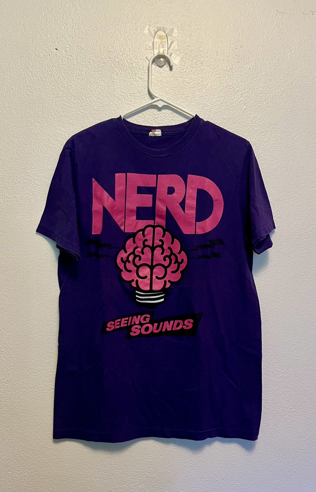 Band Tees Vintage 2000s NERD Seeing Sounds Album Promo Pharrell Tee Size US M / EU 48-50 / 2 - 6 Thumbnail