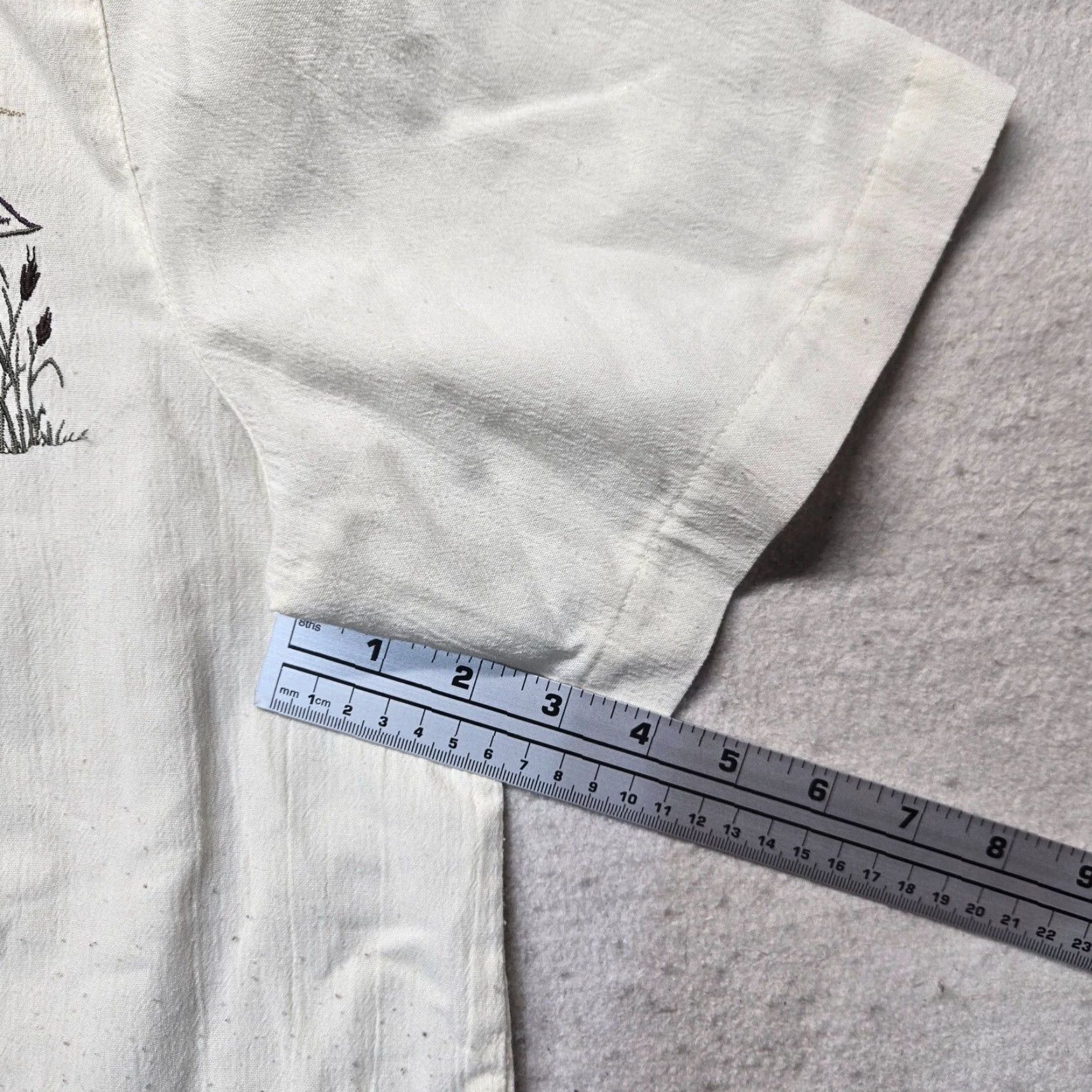 Vintage VINTAGE Alfred Dunner Tan Embroidered Zoo Animal African Button Up Shirt Adult Womens 16 Size XXL / US 16-18 / IT 52-54 - 6 Thumbnail
