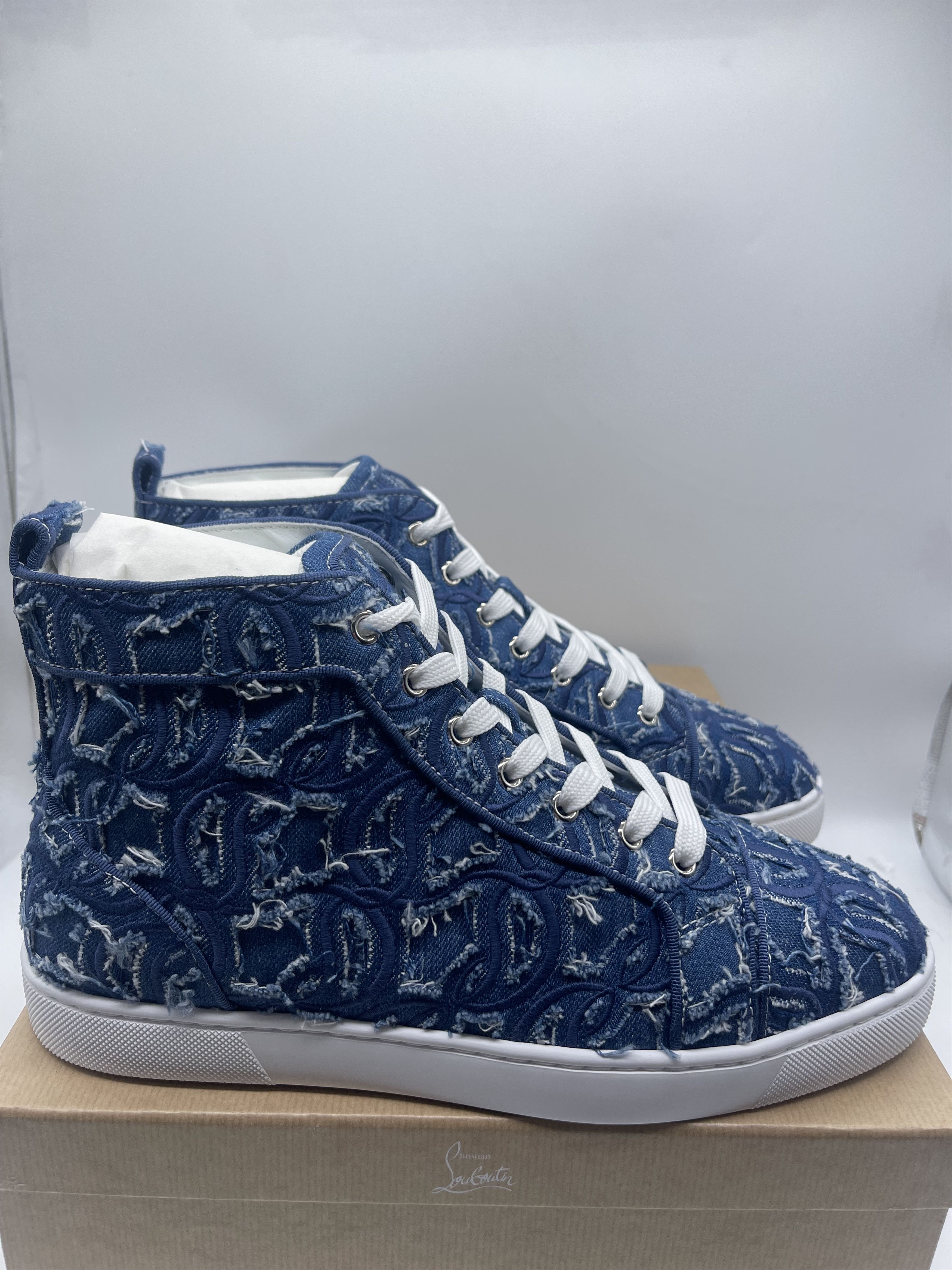 Christian Louboutin christian louboutin louis flat high top sneakers Size US 11 / EU 44 - 1 Thumbnail